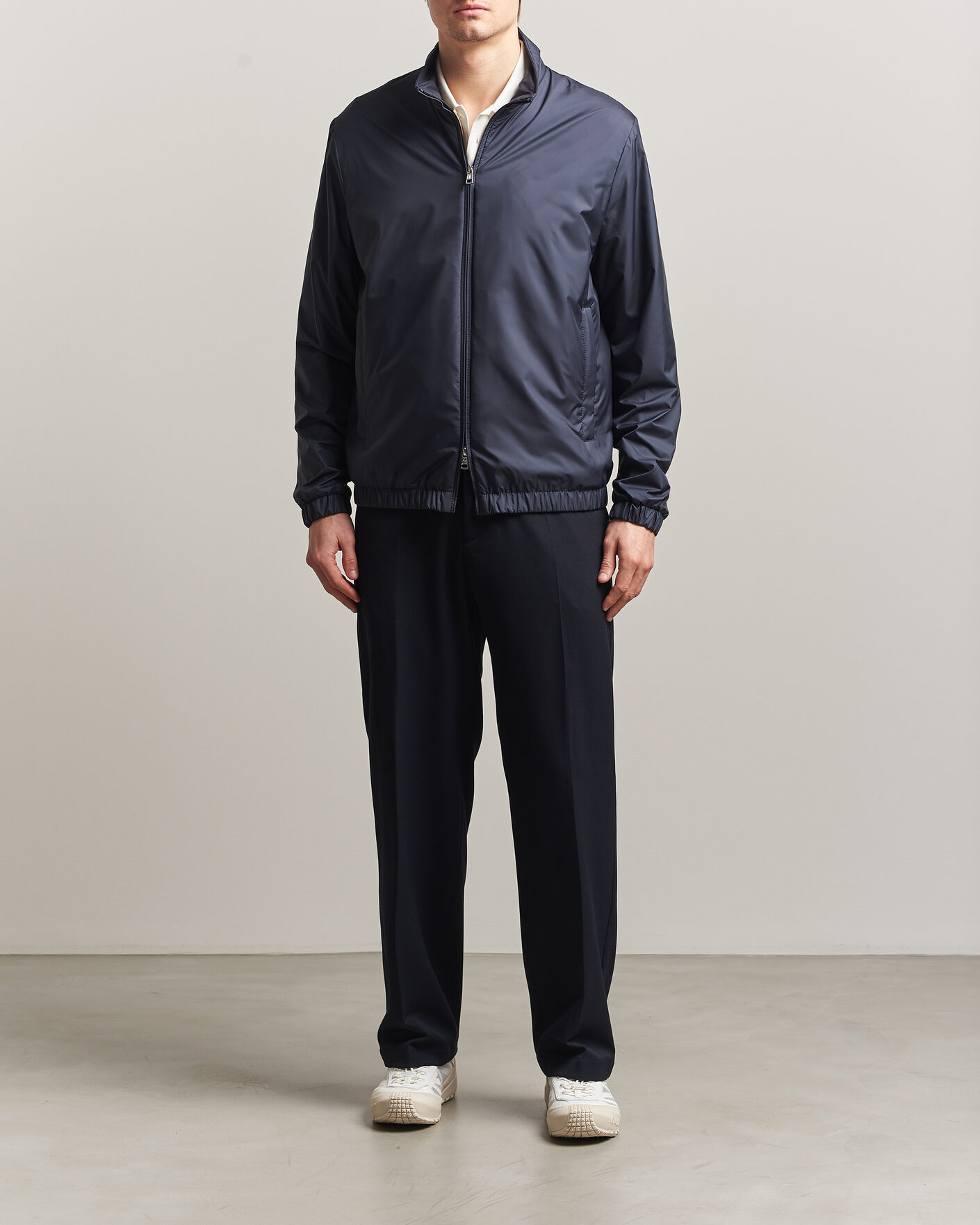 Moncler Meidassa Bomber Jacket Navy at CareOfCarl.com
