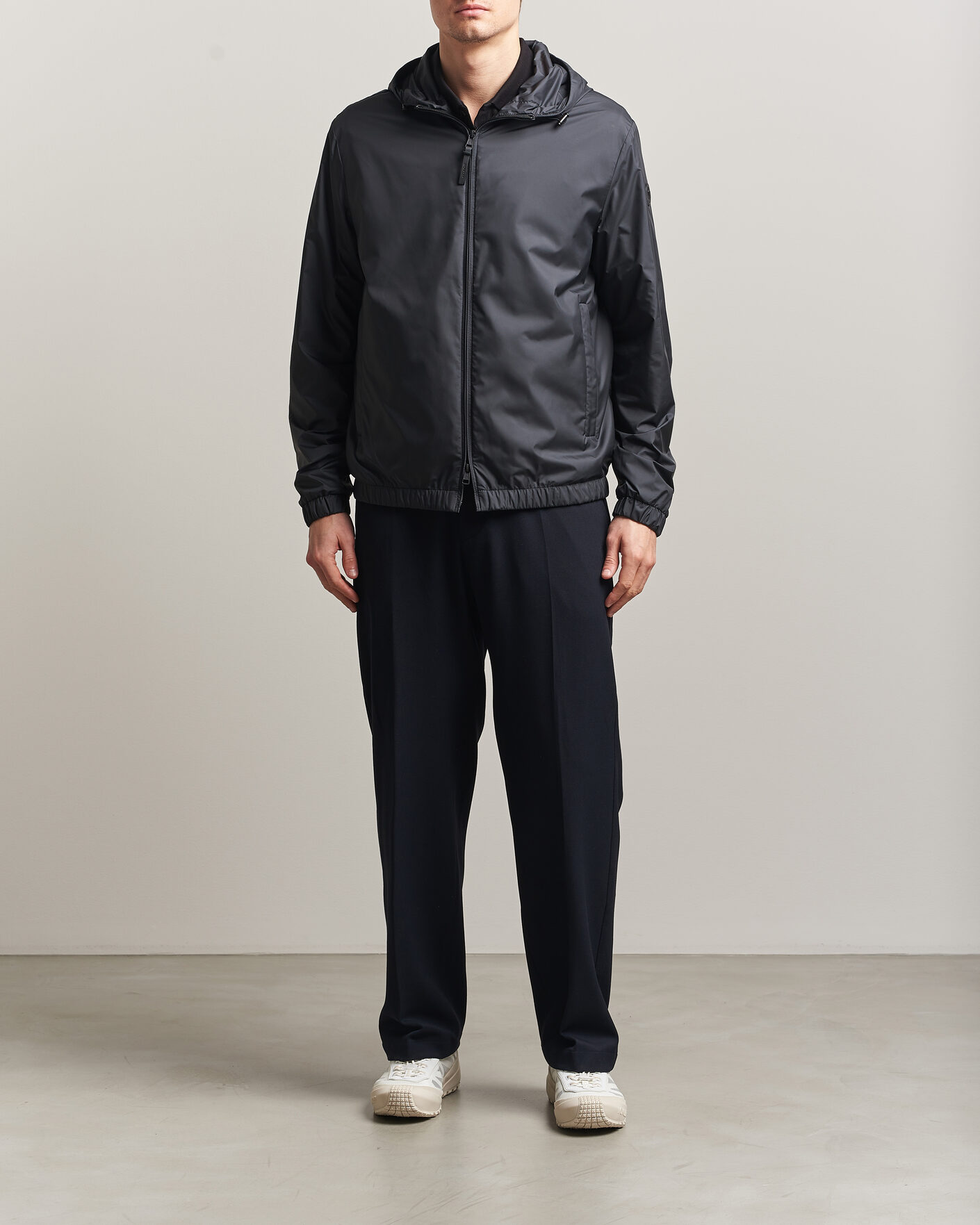 Men | Coats & Jackets | Moncler | Domene Hooded Jacket Black