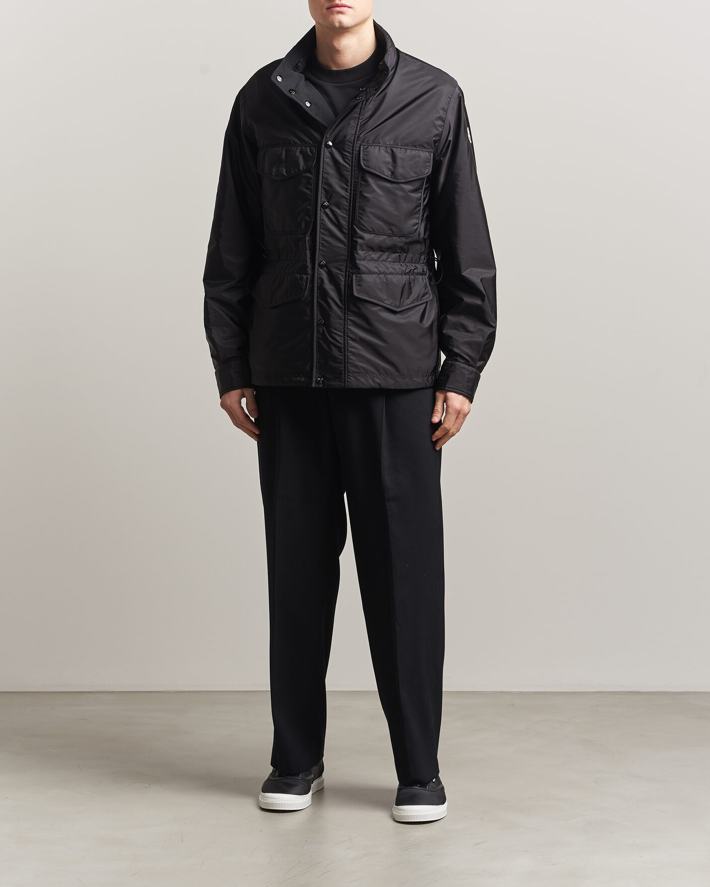 Moncler Chuqui Field Jacket Black at CareOfCarl.com