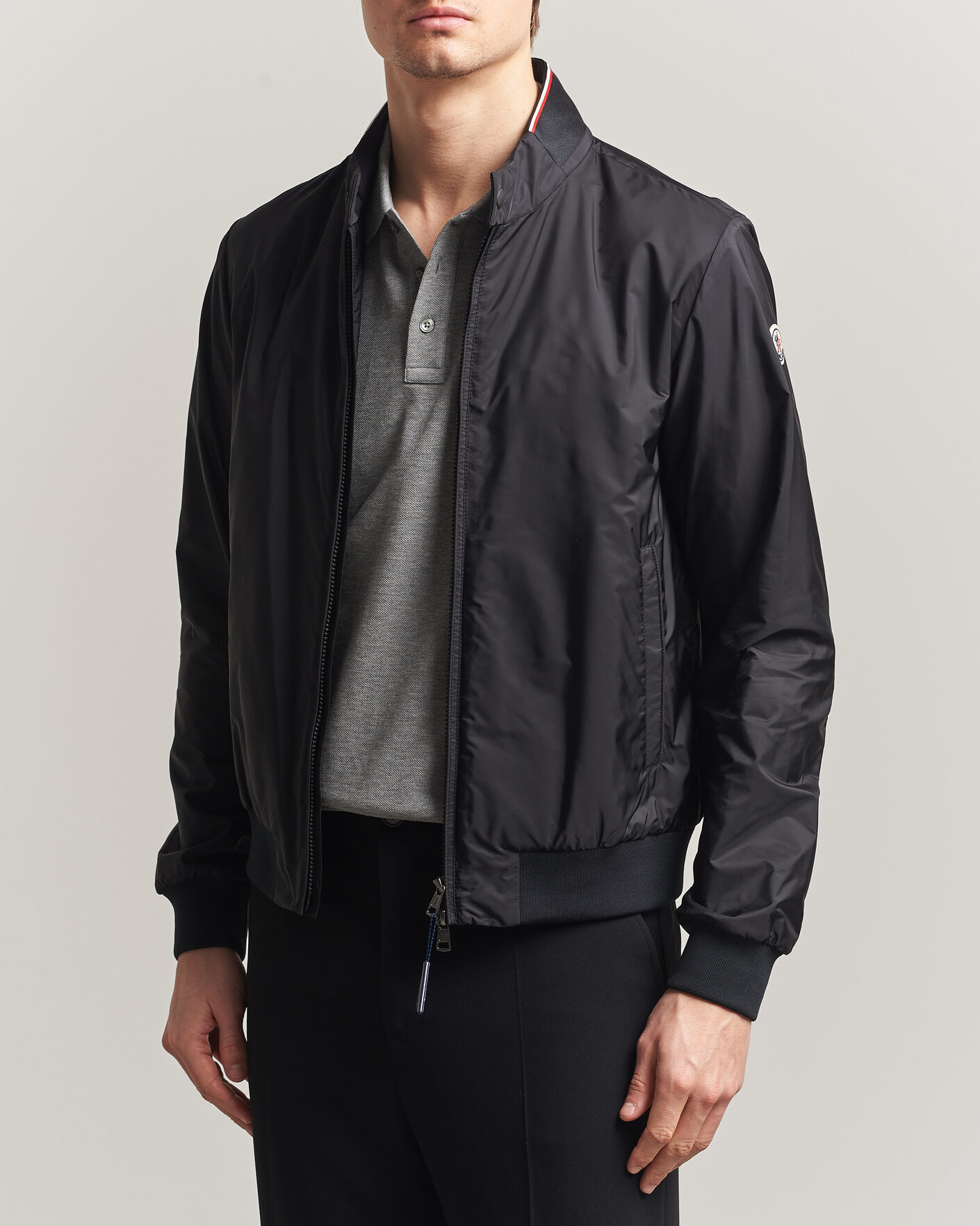 Men | Coats & Jackets | Moncler | Reppe Bomber Jacket Black