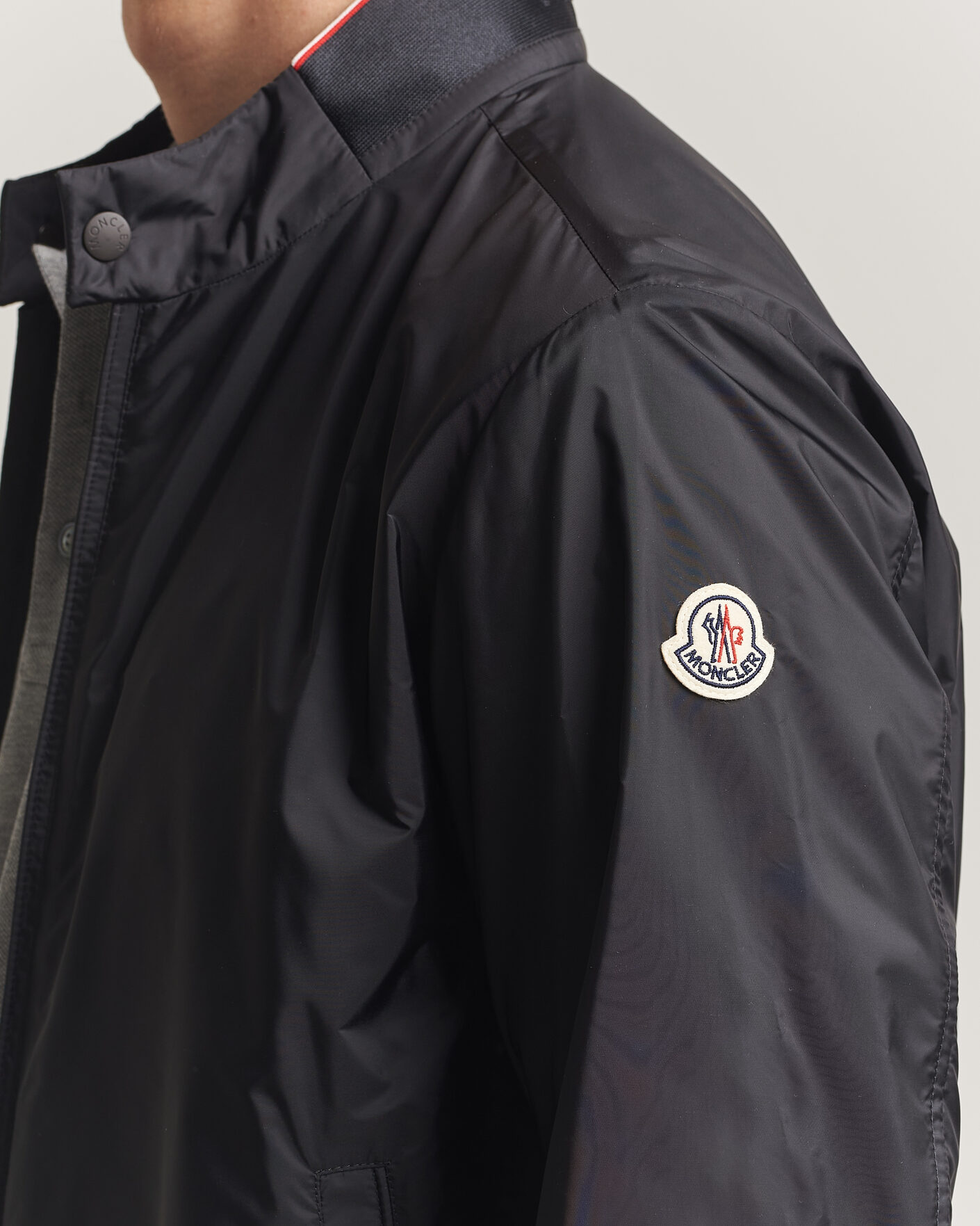 Men | Coats & Jackets | Moncler | Reppe Bomber Jacket Black