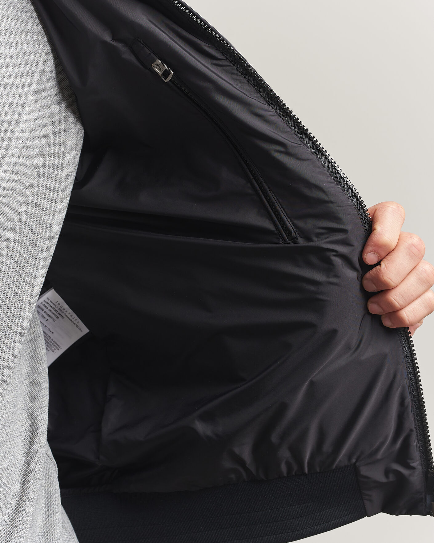 Moncler Reppe Bomber Jacket Black at CareOfCarl.com Moncler Reppe Bomber Jacket Black at CareOfCarl.com