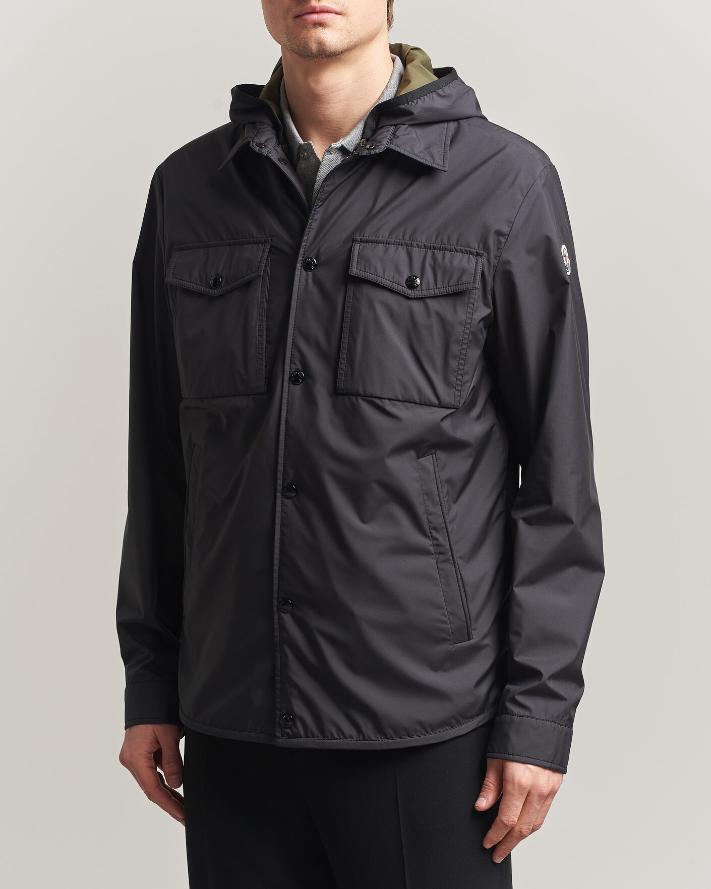 Men | Coats & Jackets | Moncler | Chirano Shirt Jacket Black