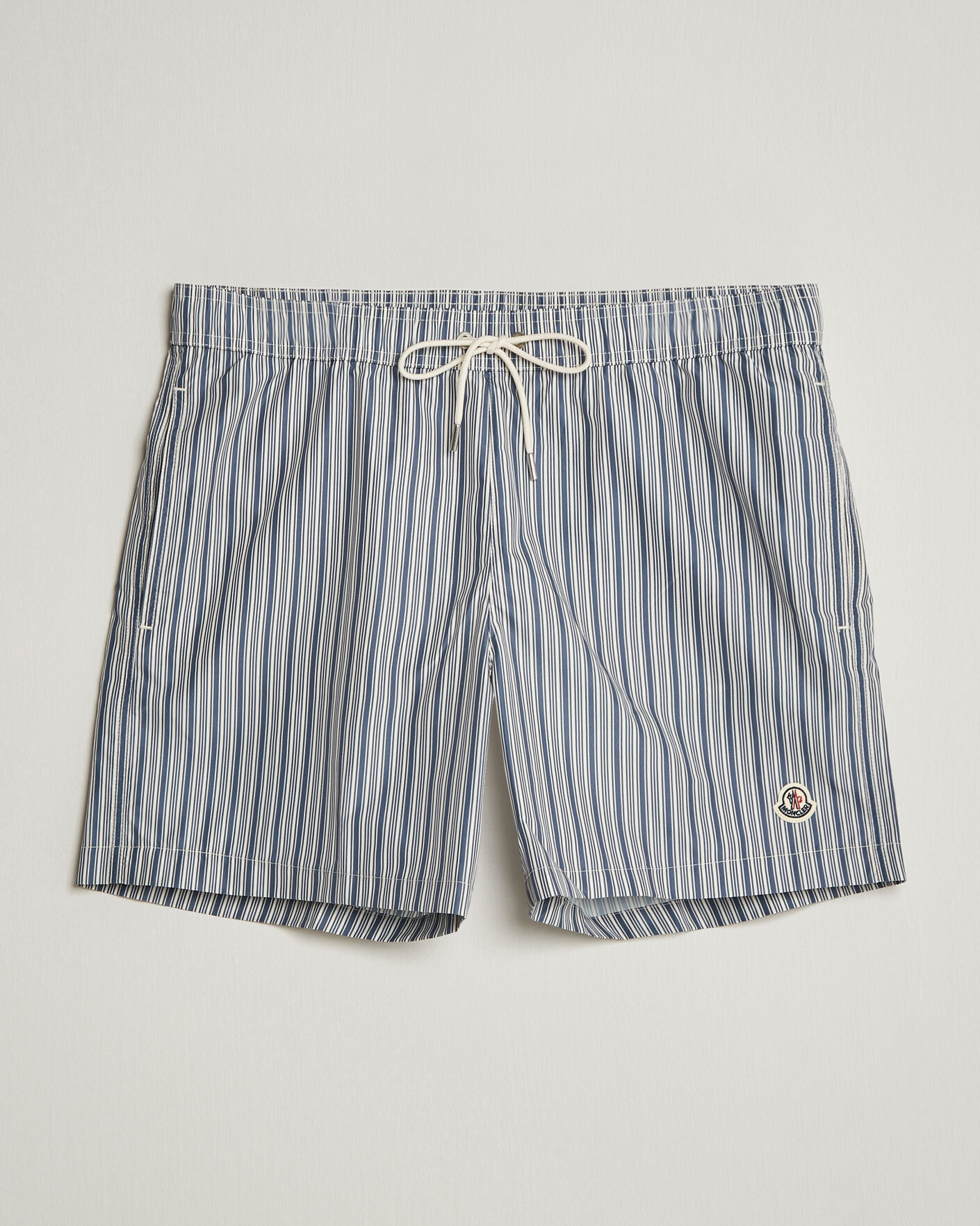 Men | Swimwear | Moncler | Nylon Swim Shorts Blue Stripe
