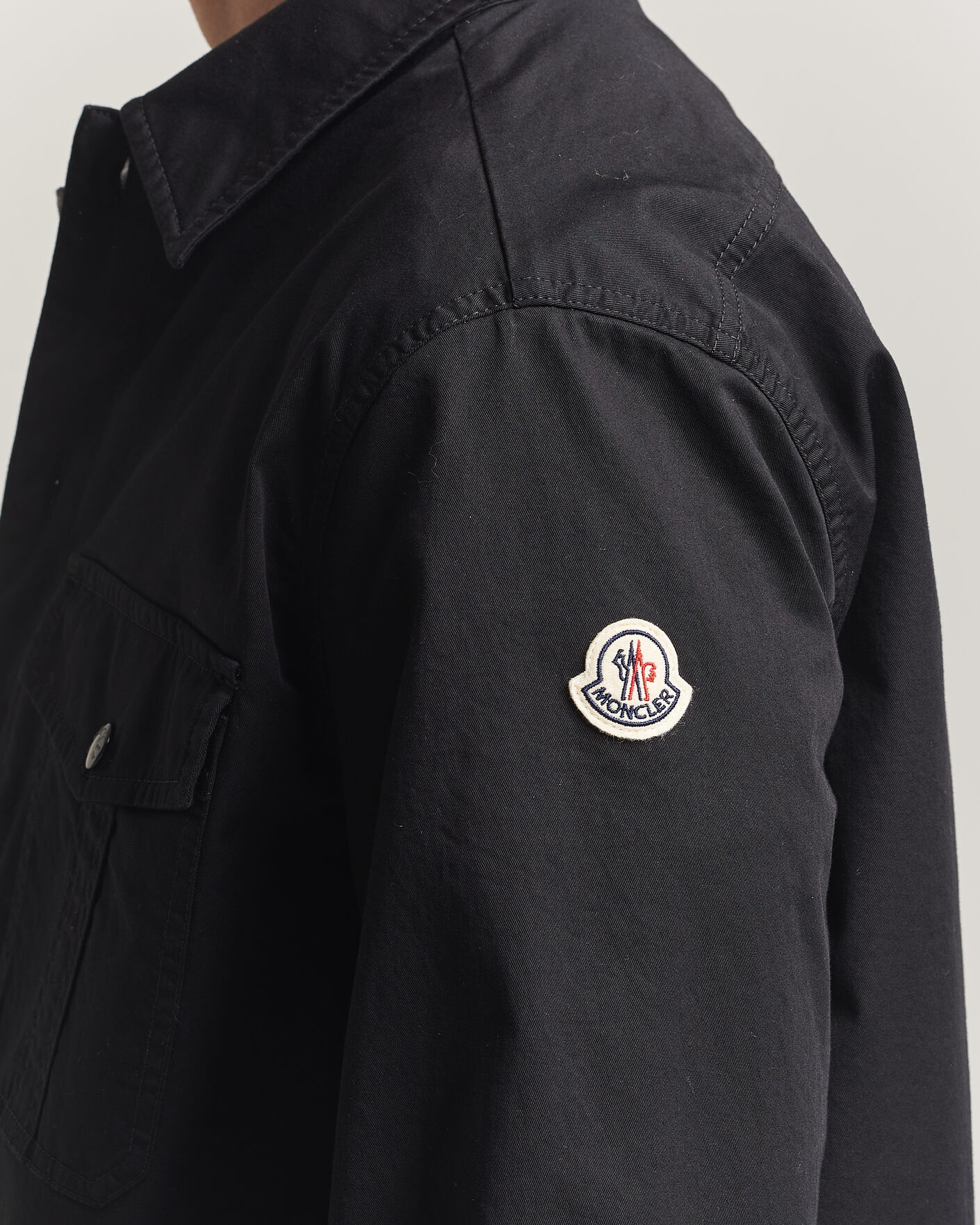 Men | Shirts | Moncler | Double Pocket Overshirt Black