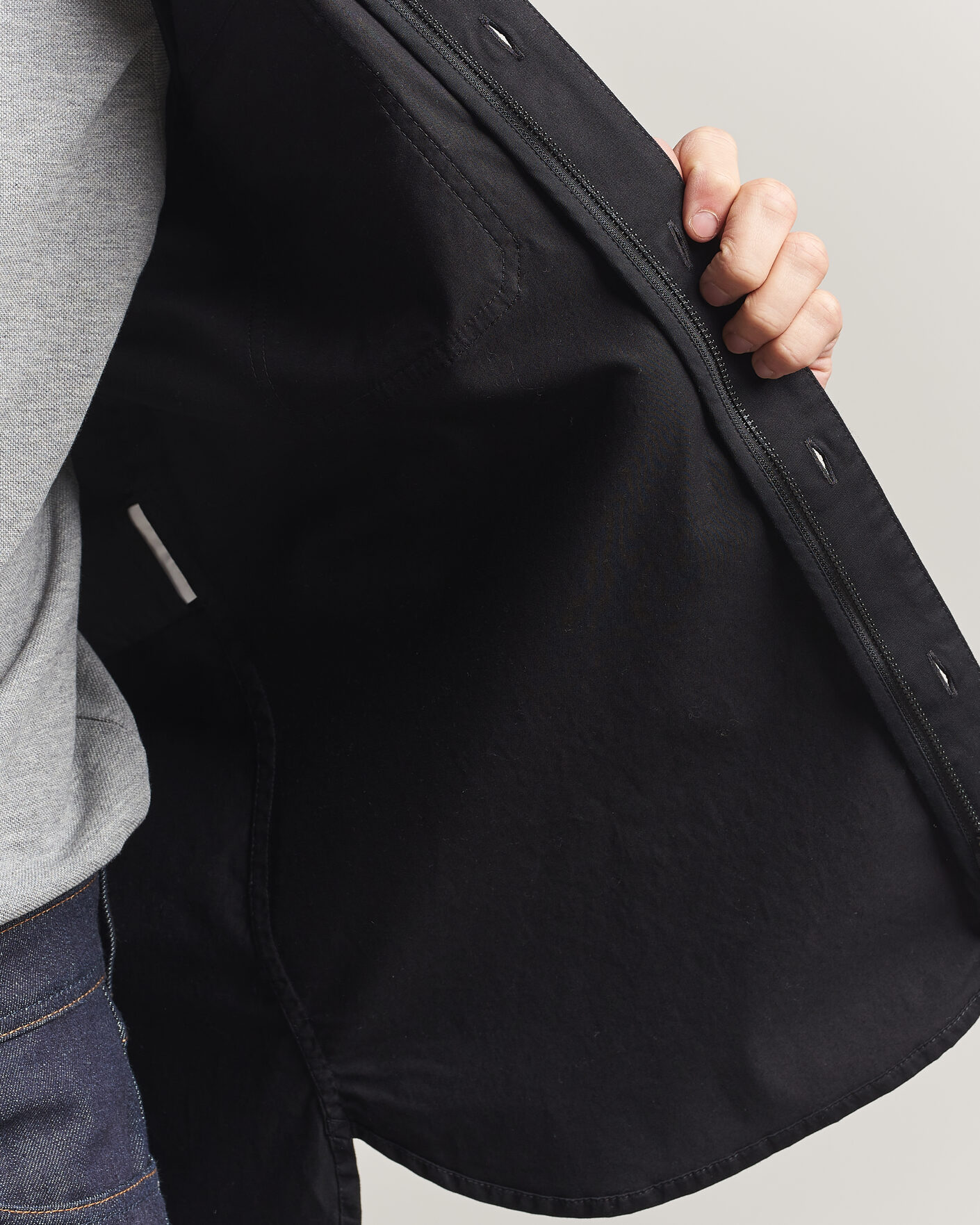 Men | Shirts | Moncler | Double Pocket Overshirt Black