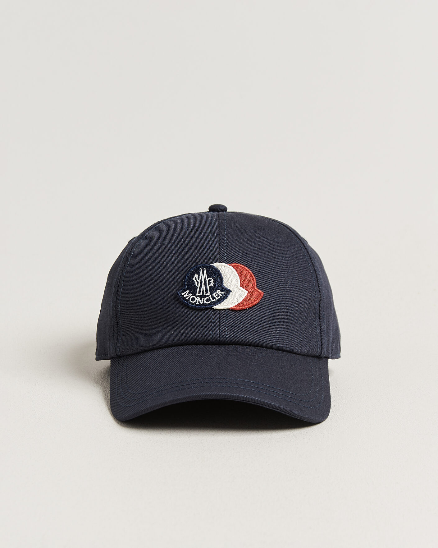 Men | Hats & Caps | Moncler | Tricolore Logo Cap Navy