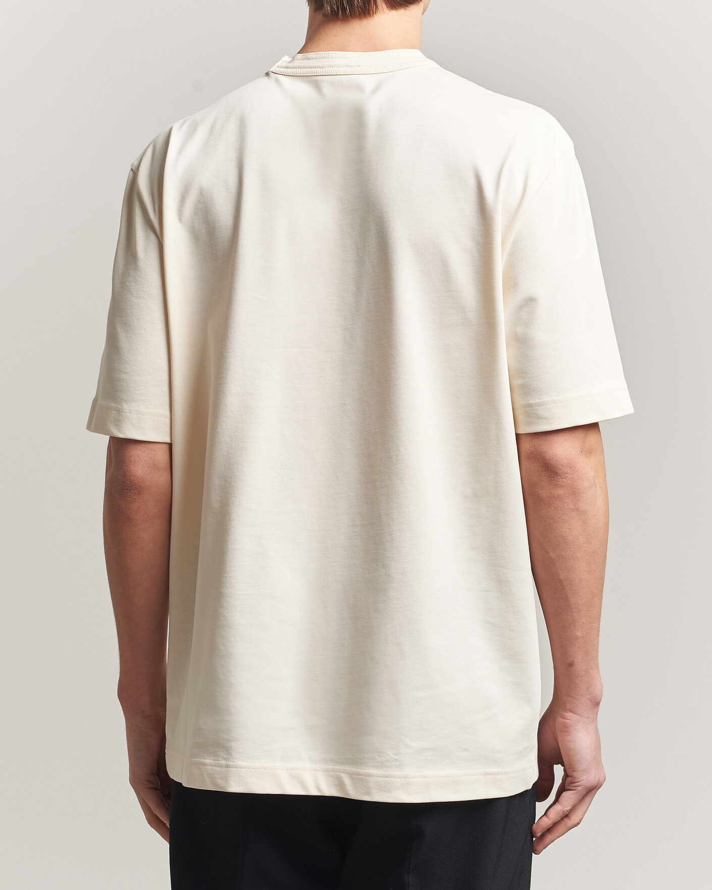 Men | T-Shirts | Moncler | Oversize Pocket T-Shirt Off White