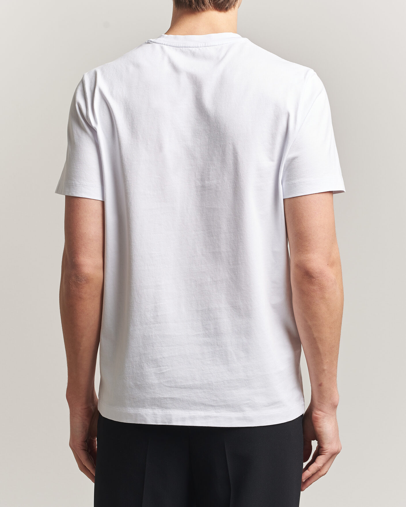 Men | T-Shirts | Moncler | Lettering Logo T-Shirt White