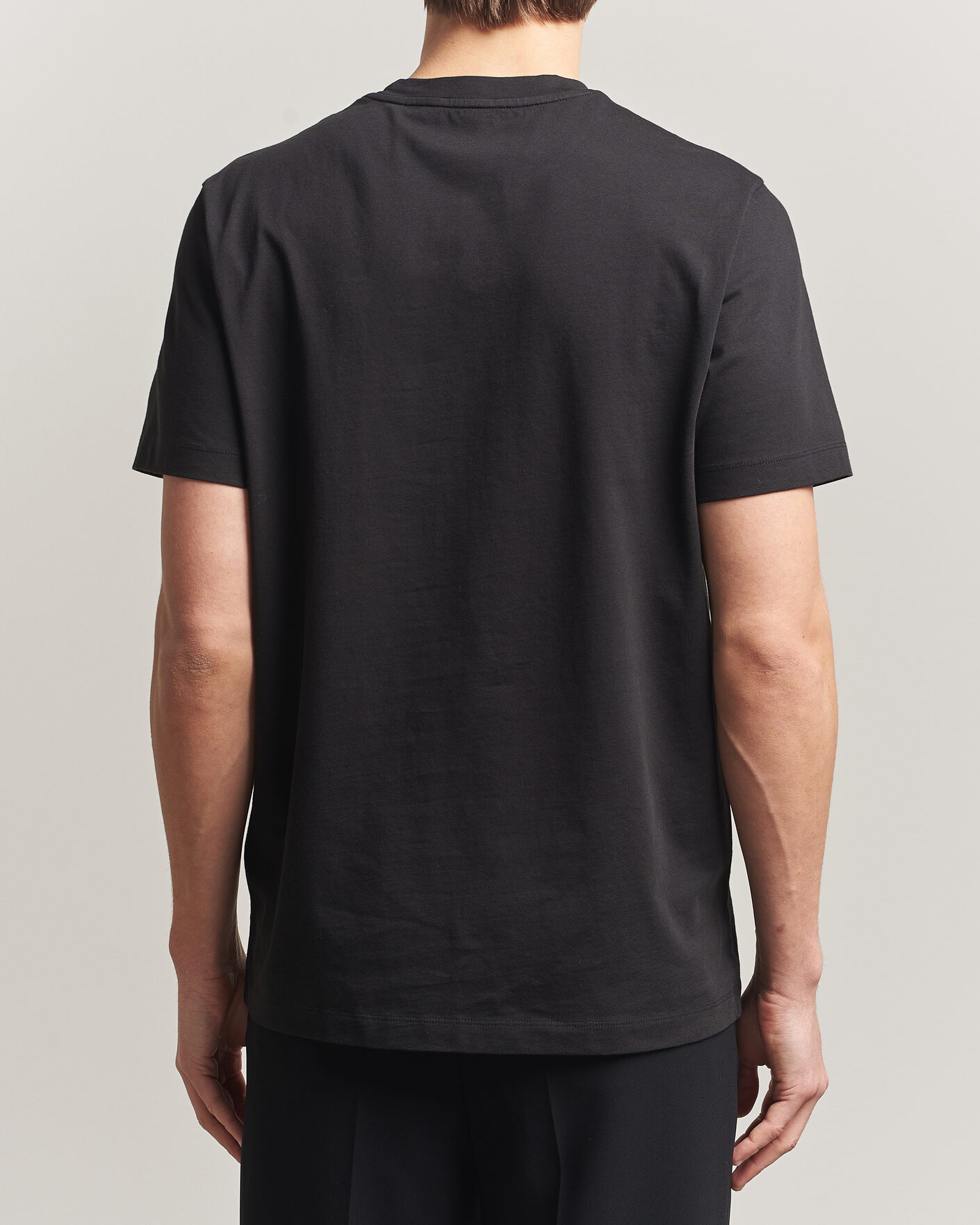 Men | T-Shirts | Moncler | Lettering Logo T-Shirt Black
