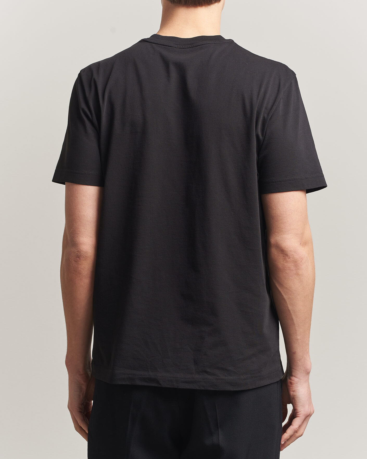 Men | T-Shirts | Moncler | Tricolore Logo T-Shirt Black