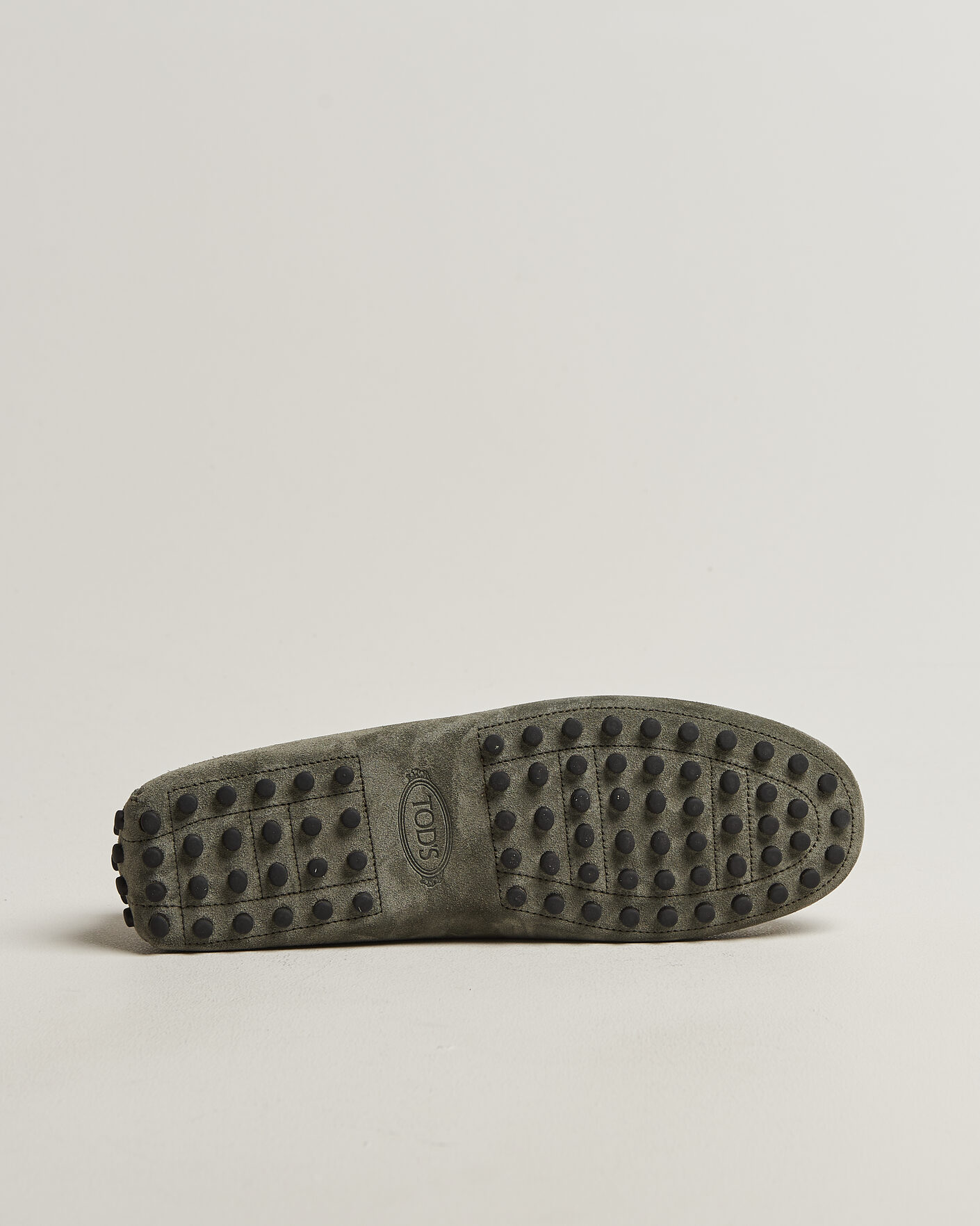 Men | Moccasins | Tod's | Lacetto Gommino Carshoe Green Suede