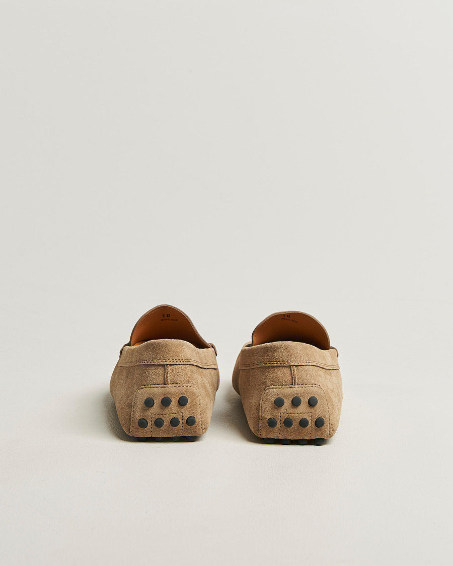 Men | Moccasins | Tod's | Gommino Carshoe Beige Suede