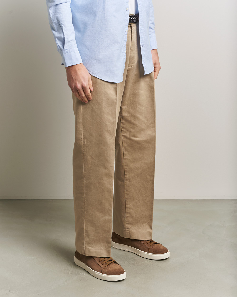 Men | Sneakers | Tod's | Cassetta Lacciata Sneaker Chestnut Suede