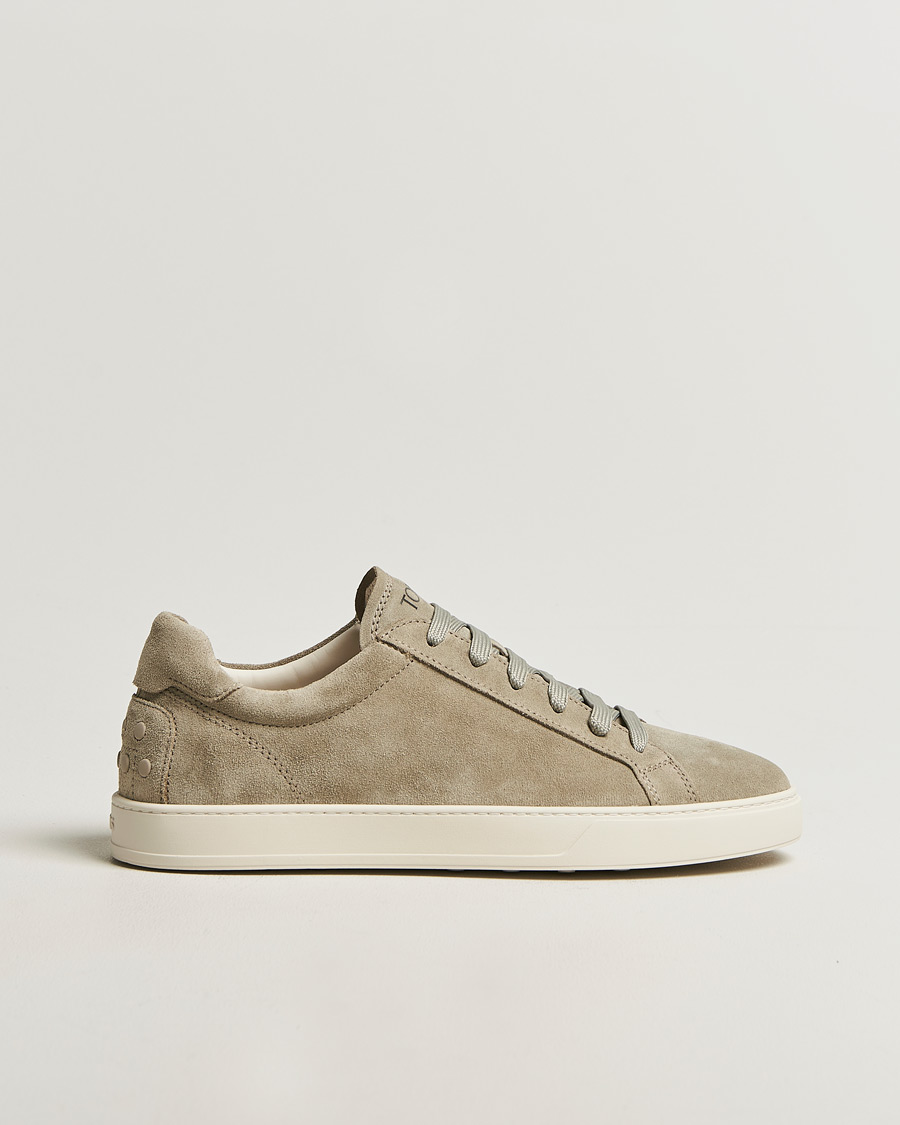 Men | Sneakers | Tod's | Cassetta Lacciata Sneaker Sage Suede