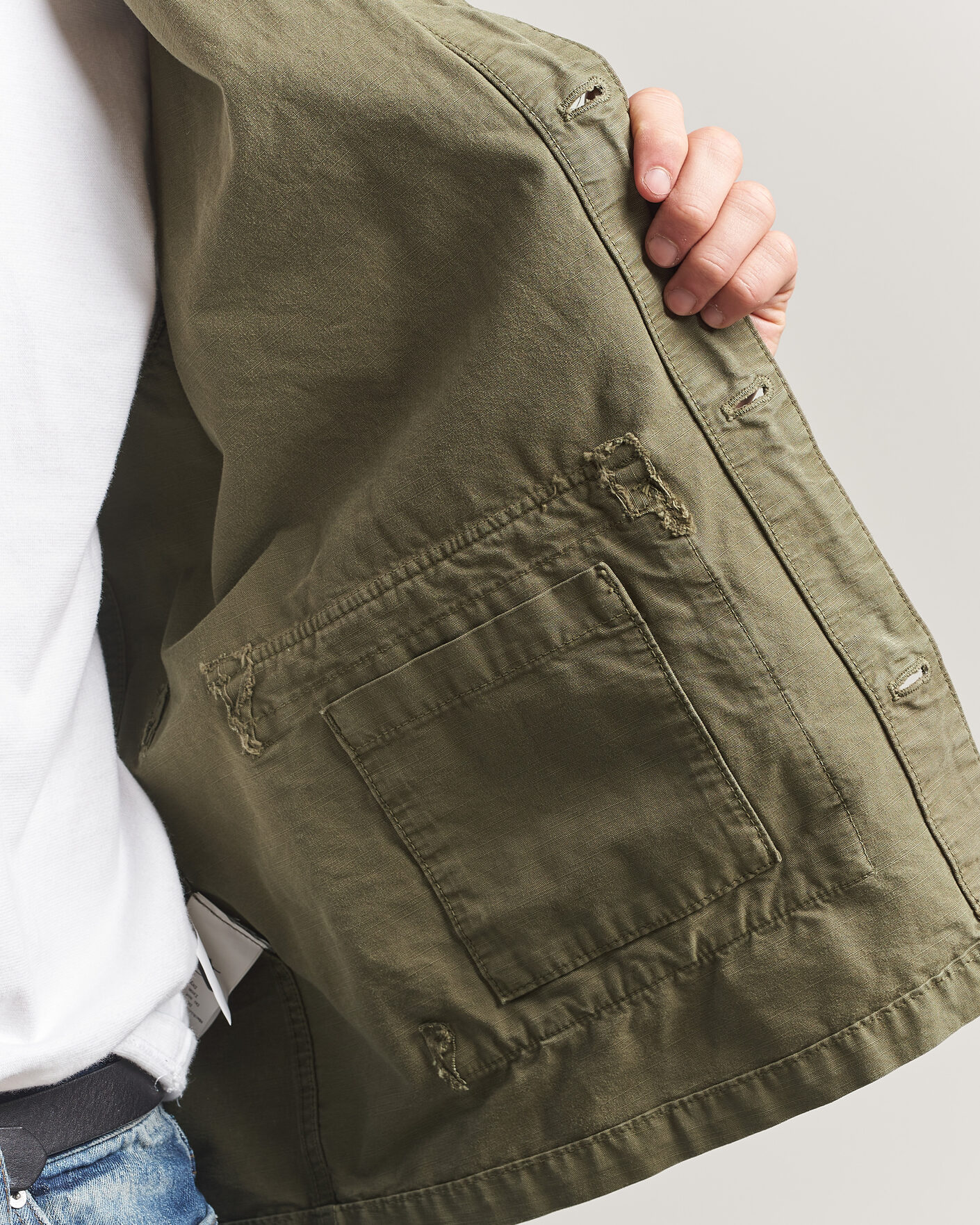 Men | Coats & Jackets | Jeanerica | Wilde Shirt Jacket Green