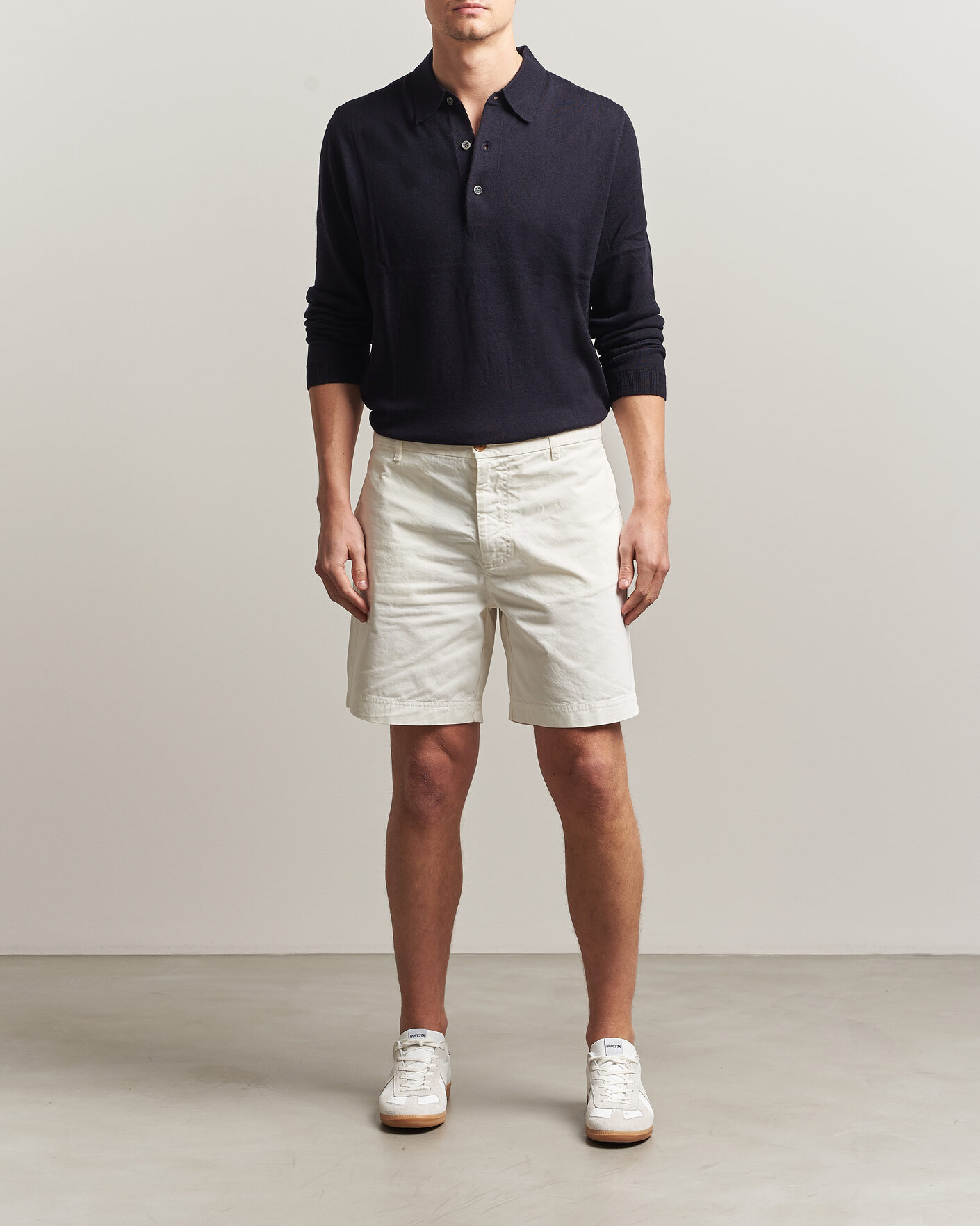 Men | Shorts | Morris | Original Chino Shorts Off White