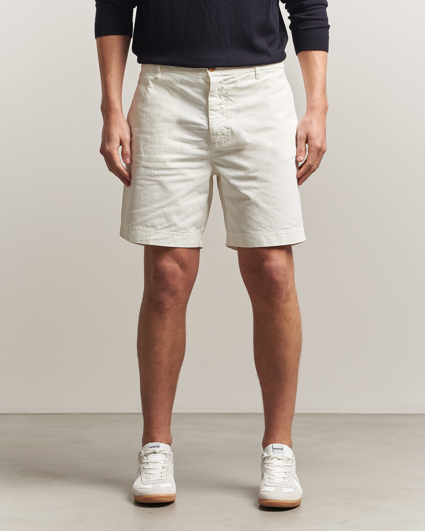 Morris Original Chino Shorts Off White at CareOfCarl.com