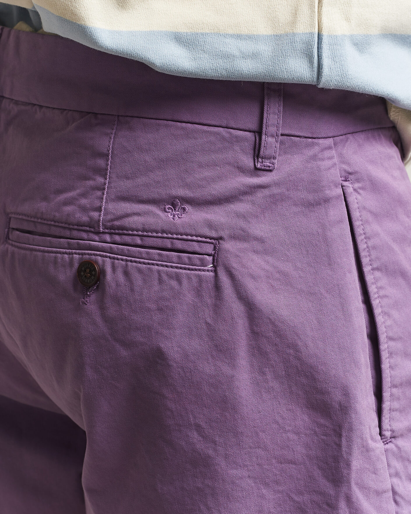 Men | Shorts | Morris | Original Chino Shorts Purple