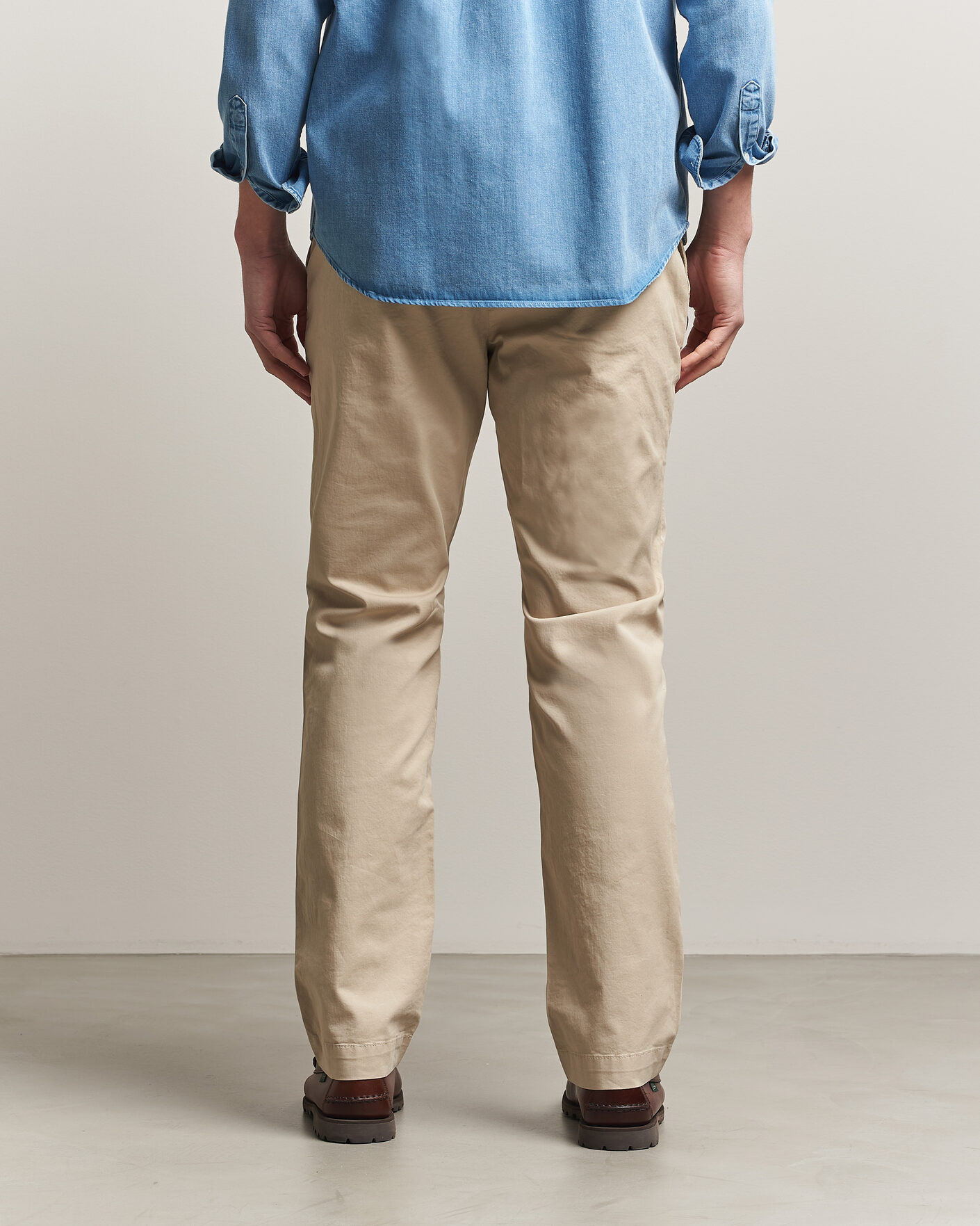 Men | Trousers | Morris | Jeffrey Summer Chinos Khaki