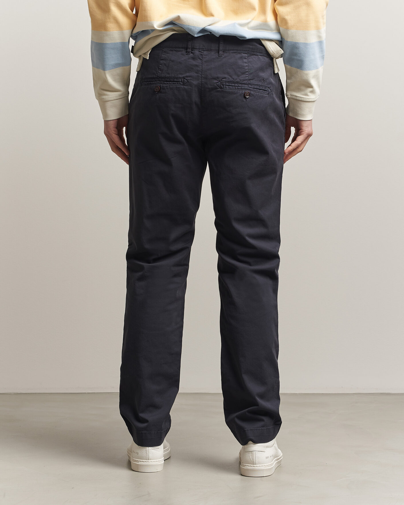 Men | Trousers | Morris | Jeffrey Summer Chinos Dark Blue