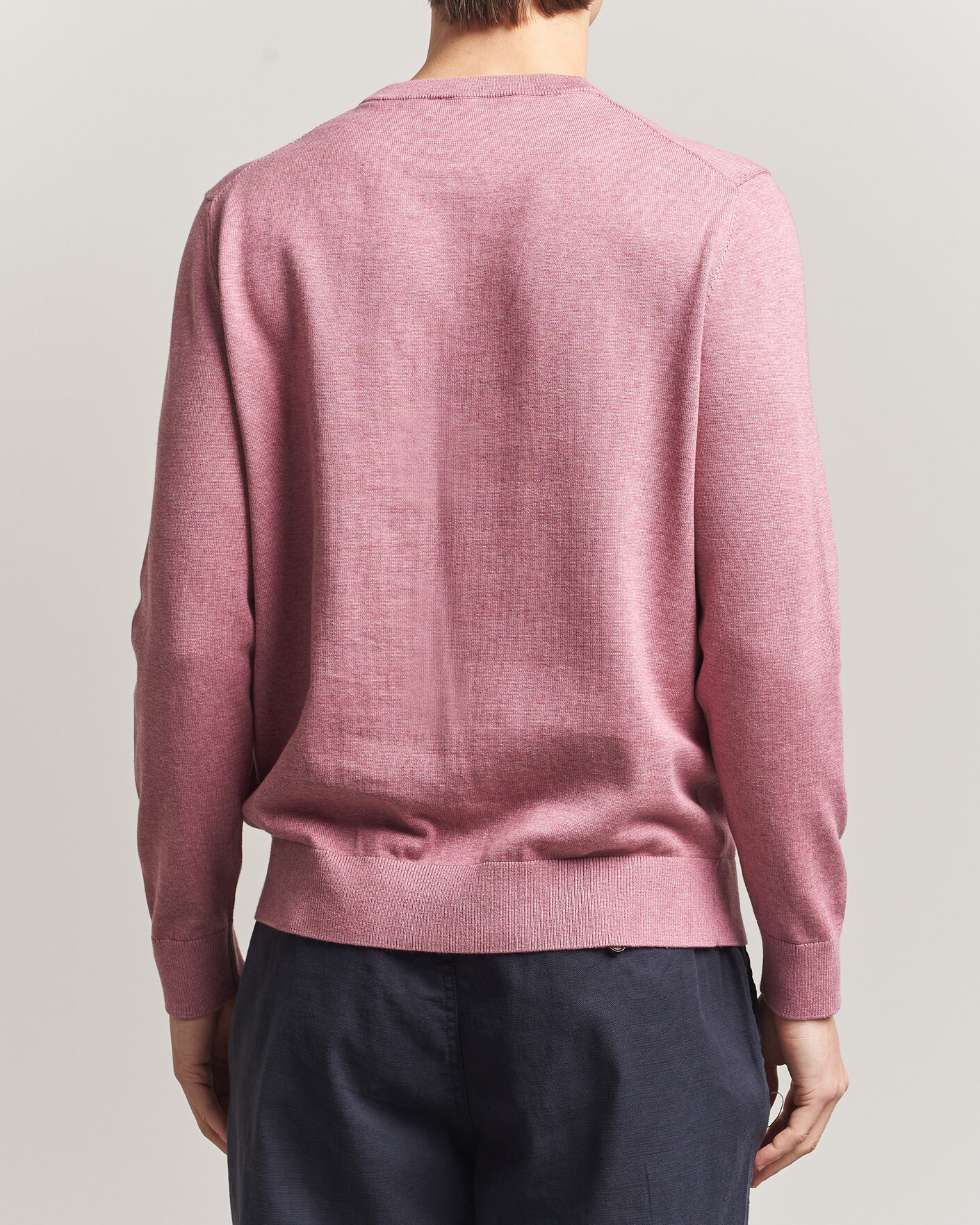 Men | Sweaters & Knitwear | Morris | Riley Oneck Pink