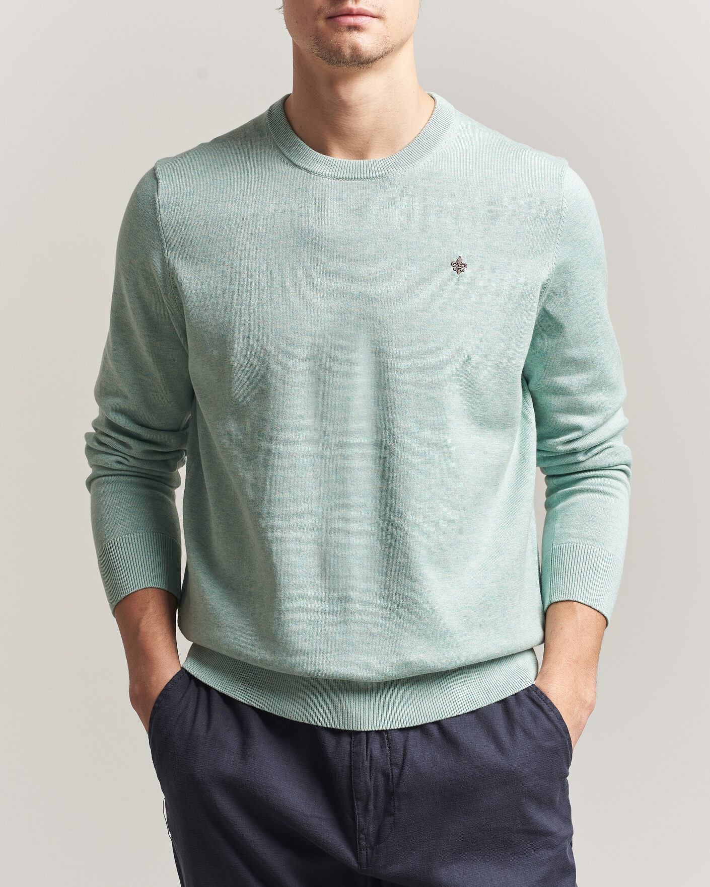 Men | Sweaters & Knitwear | Morris | Riley Oneck Green