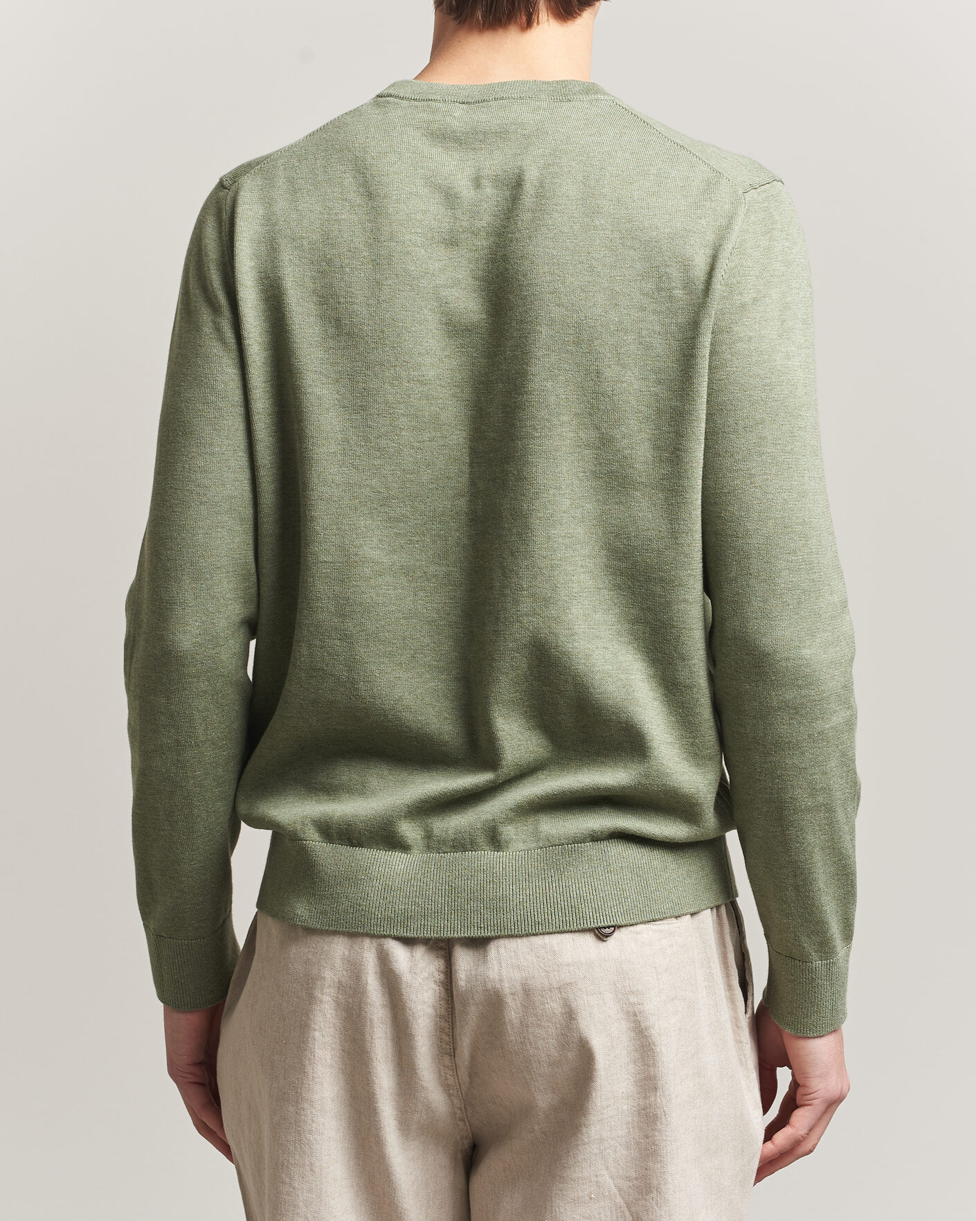 Men | Sweaters & Knitwear | Morris | Riley Oneck Olive