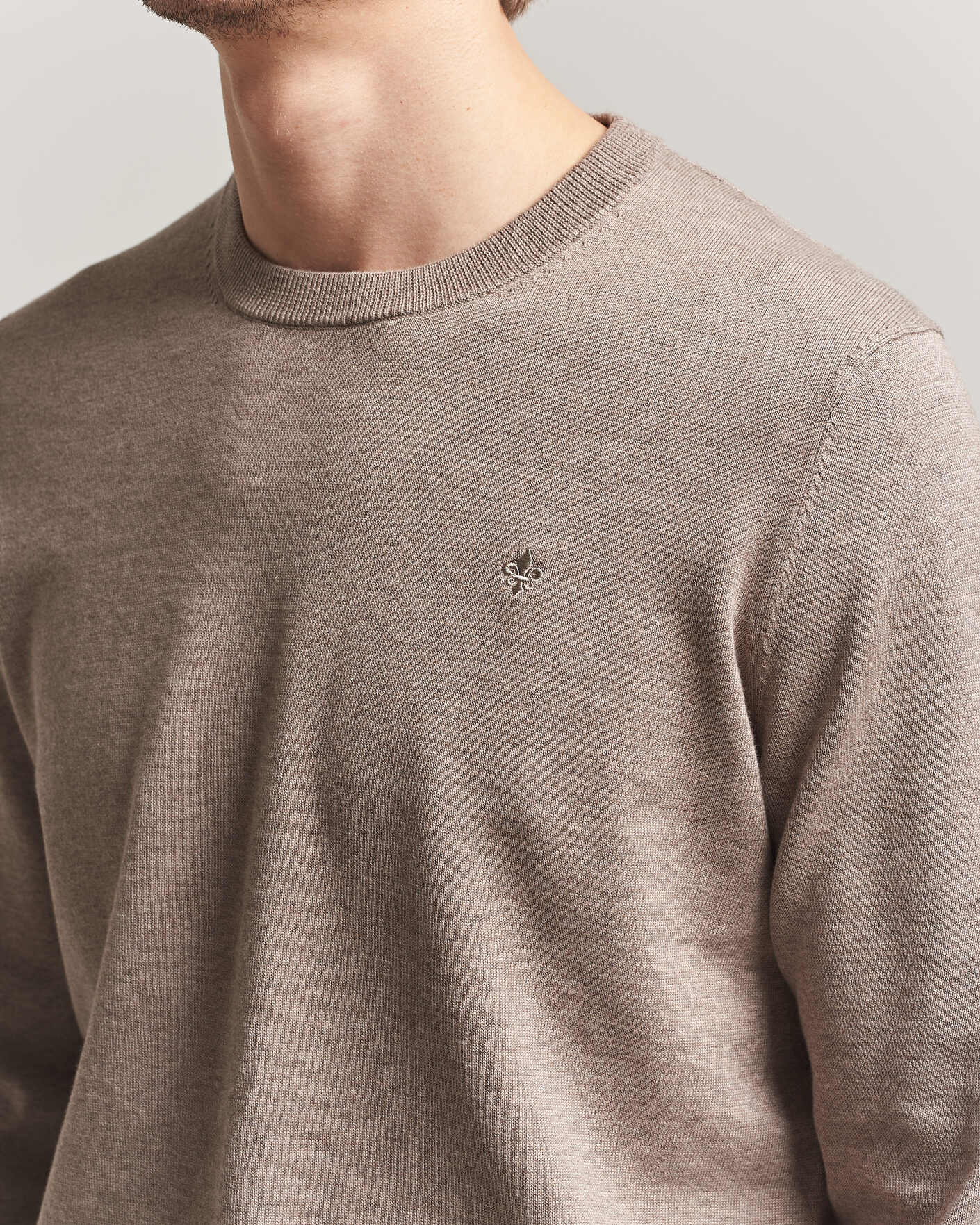 Men | Sweaters & Knitwear | Morris | Riley Oneck Brown