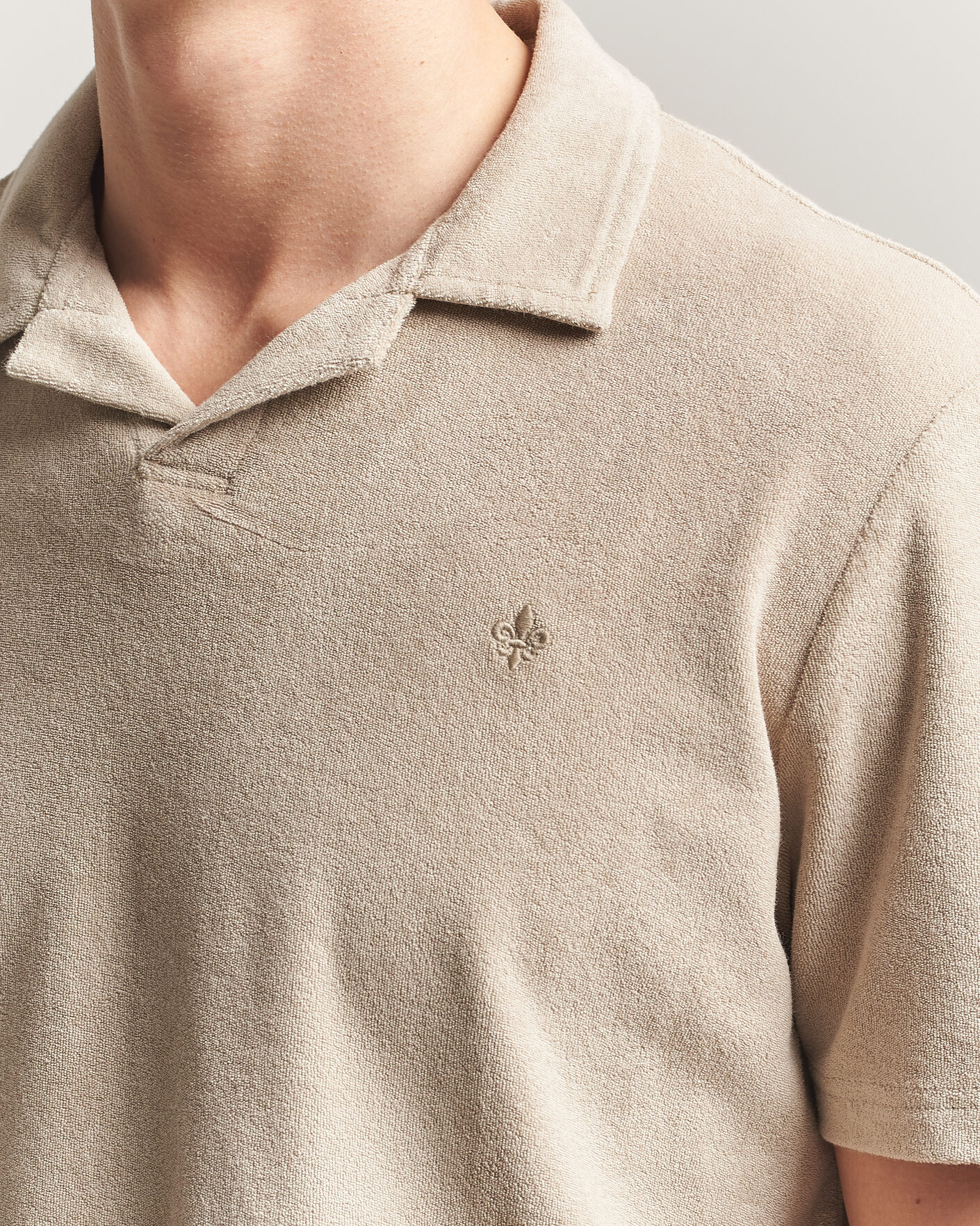 Men | Polo Shirts | Morris | Delon Terry Shirt Khaki