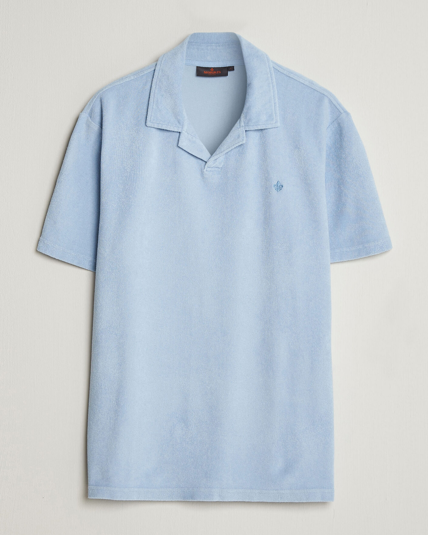 Men | Polo Shirts | Morris | Delon Terry Shirt Light Blue
