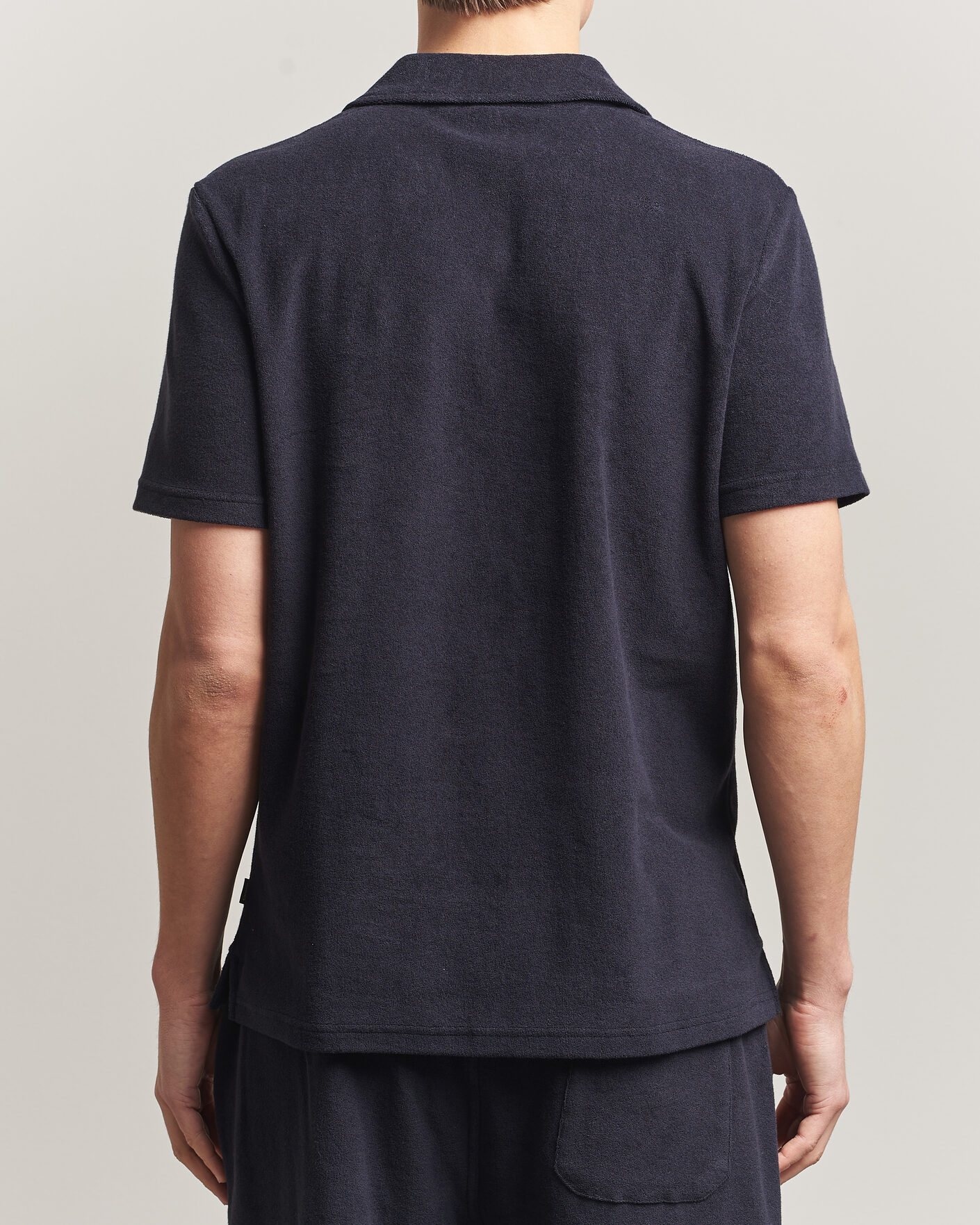 Men | Polo Shirts | Morris | Delon Terry Shirt Navy
