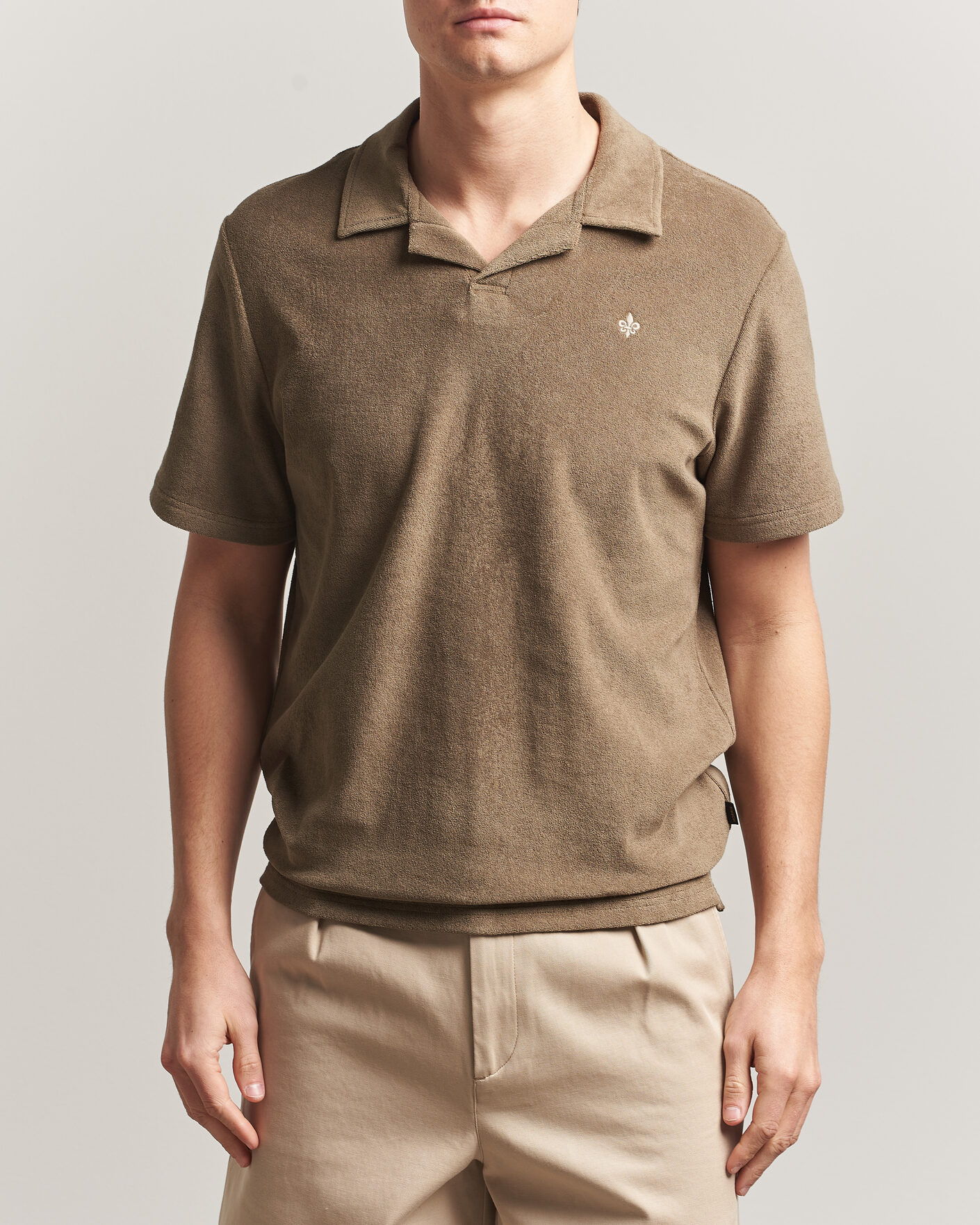 Men | Polo Shirts | Morris | Delon Terry Shirt Olive
