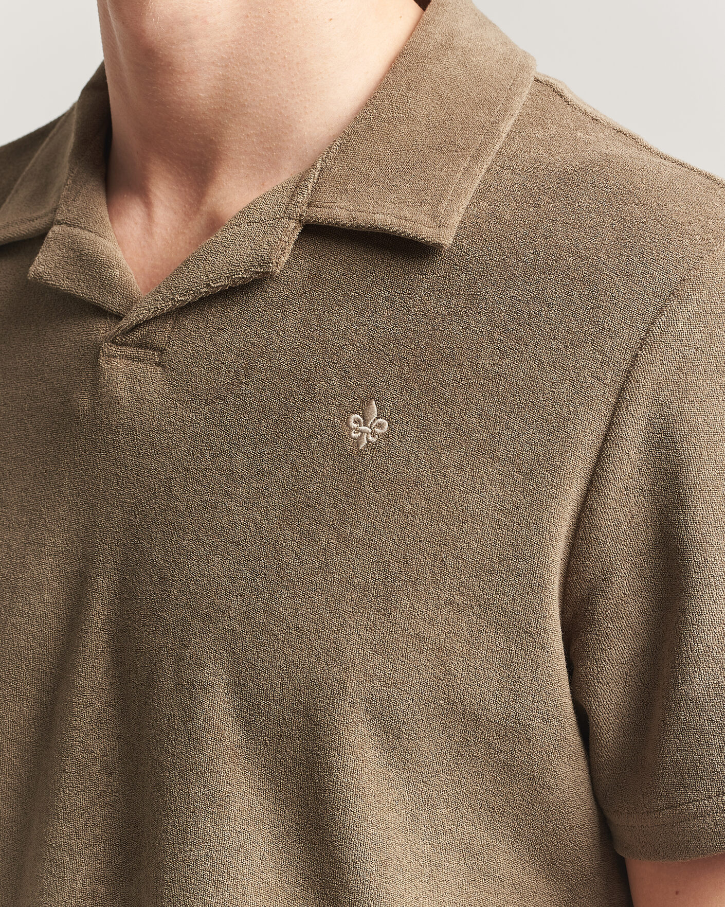 Men | Polo Shirts | Morris | Delon Terry Shirt Olive