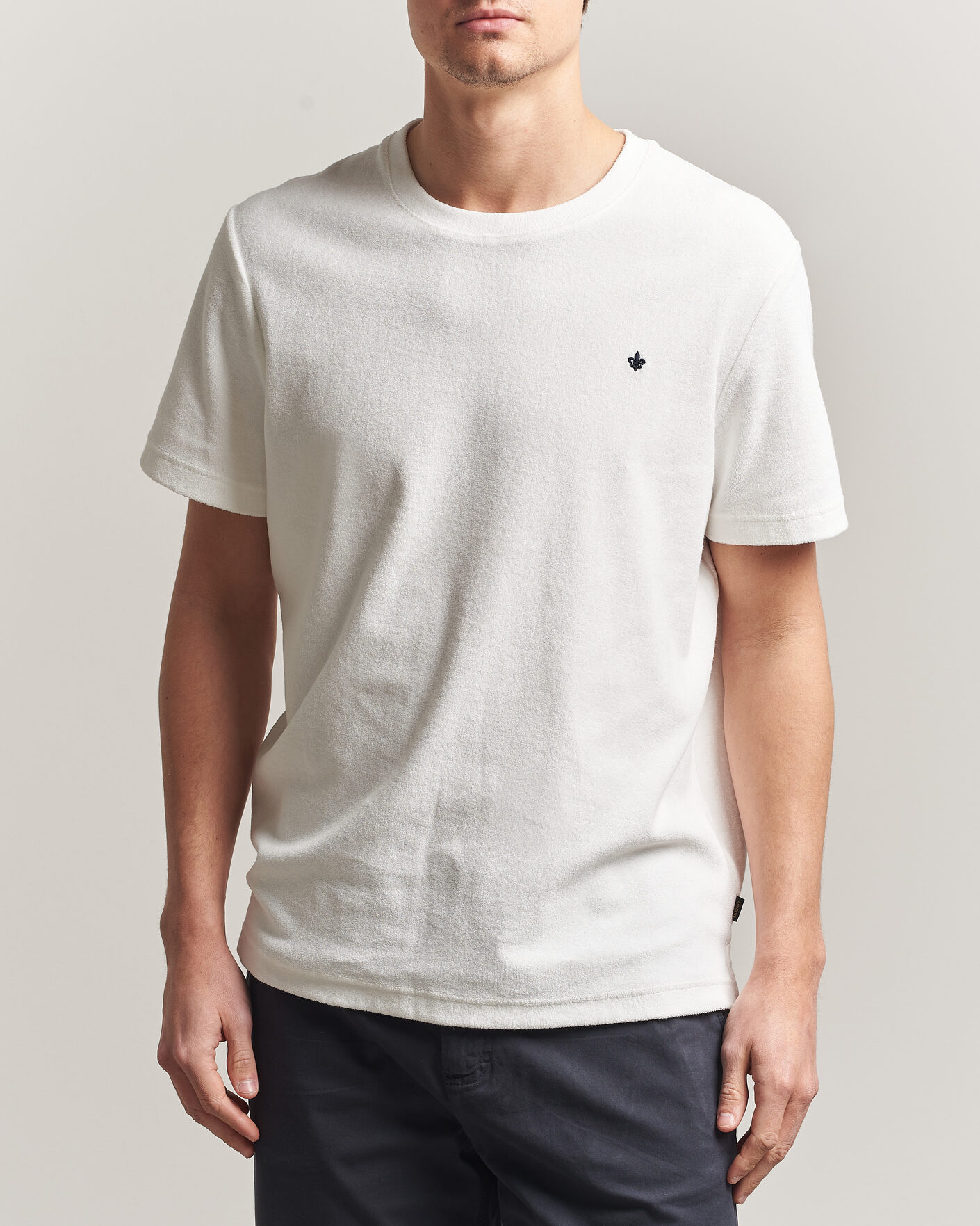 Men | T-Shirts | Morris | Delon Terry Tee Off White