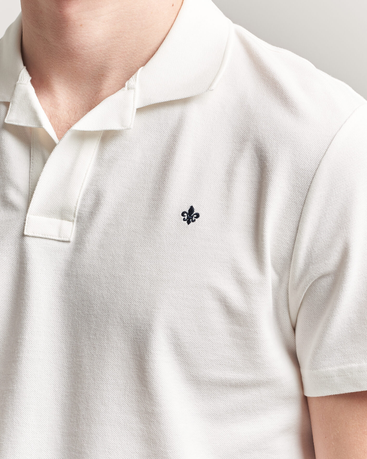 Men | Polo Shirts | Morris | Dylan Pique Off White