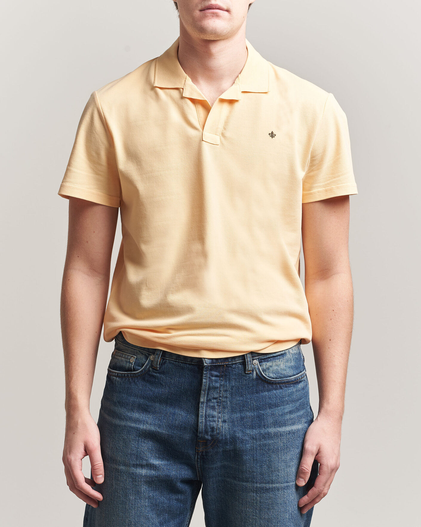 Men | Polo Shirts | Morris | Dylan Pique Orange