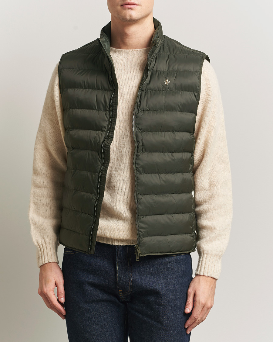 Men | Gilets | Morris | Norfolk Liner Vest Olive