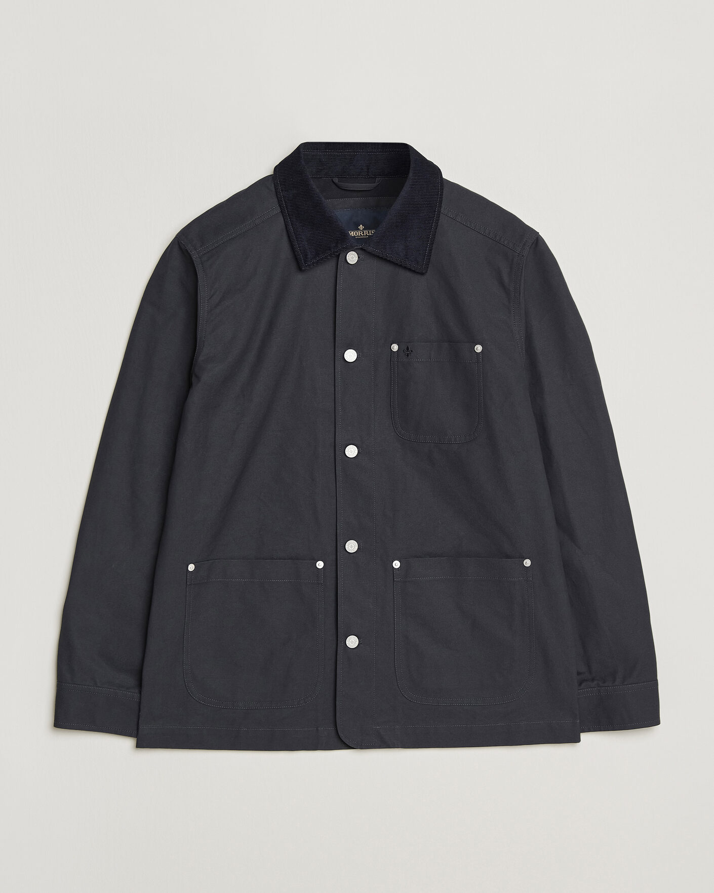 Men | Coats & Jackets | Morris | Belmont Wax Shirt Jacket Navy