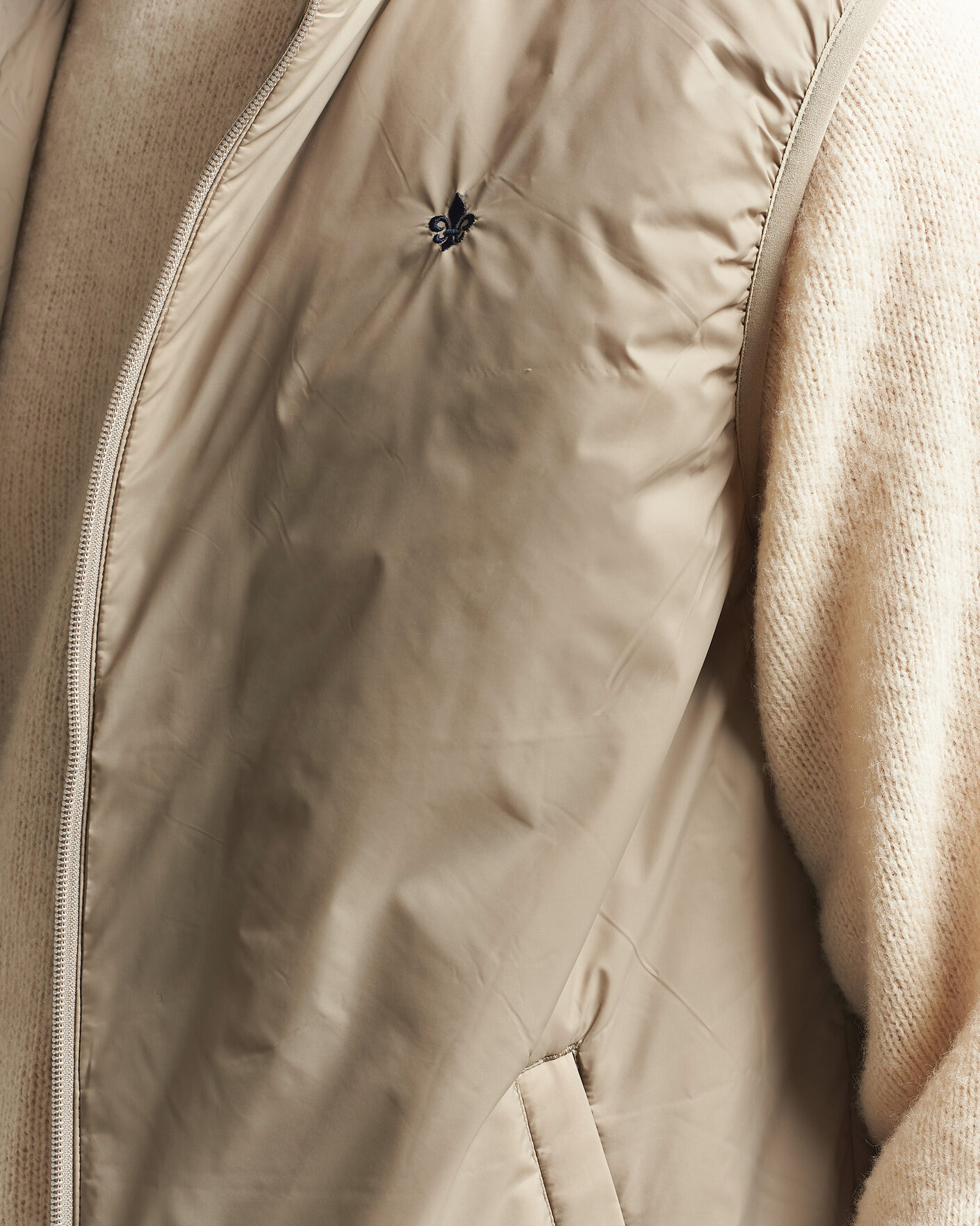 Men | Gilets | Morris | Bradley Padded Vest Khaki