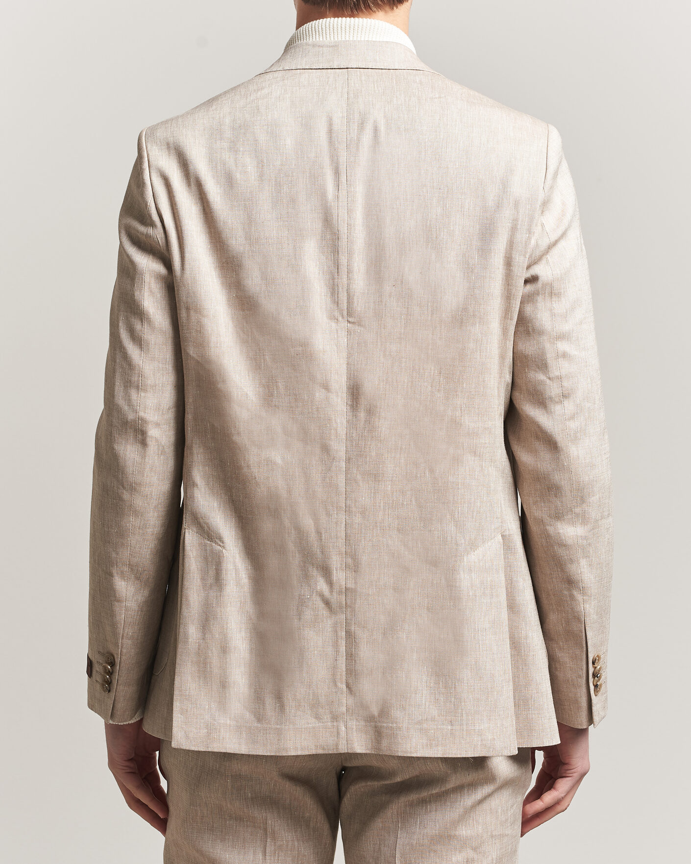 Men | Blazers | Morris | Linen Suit Blazer Khaki