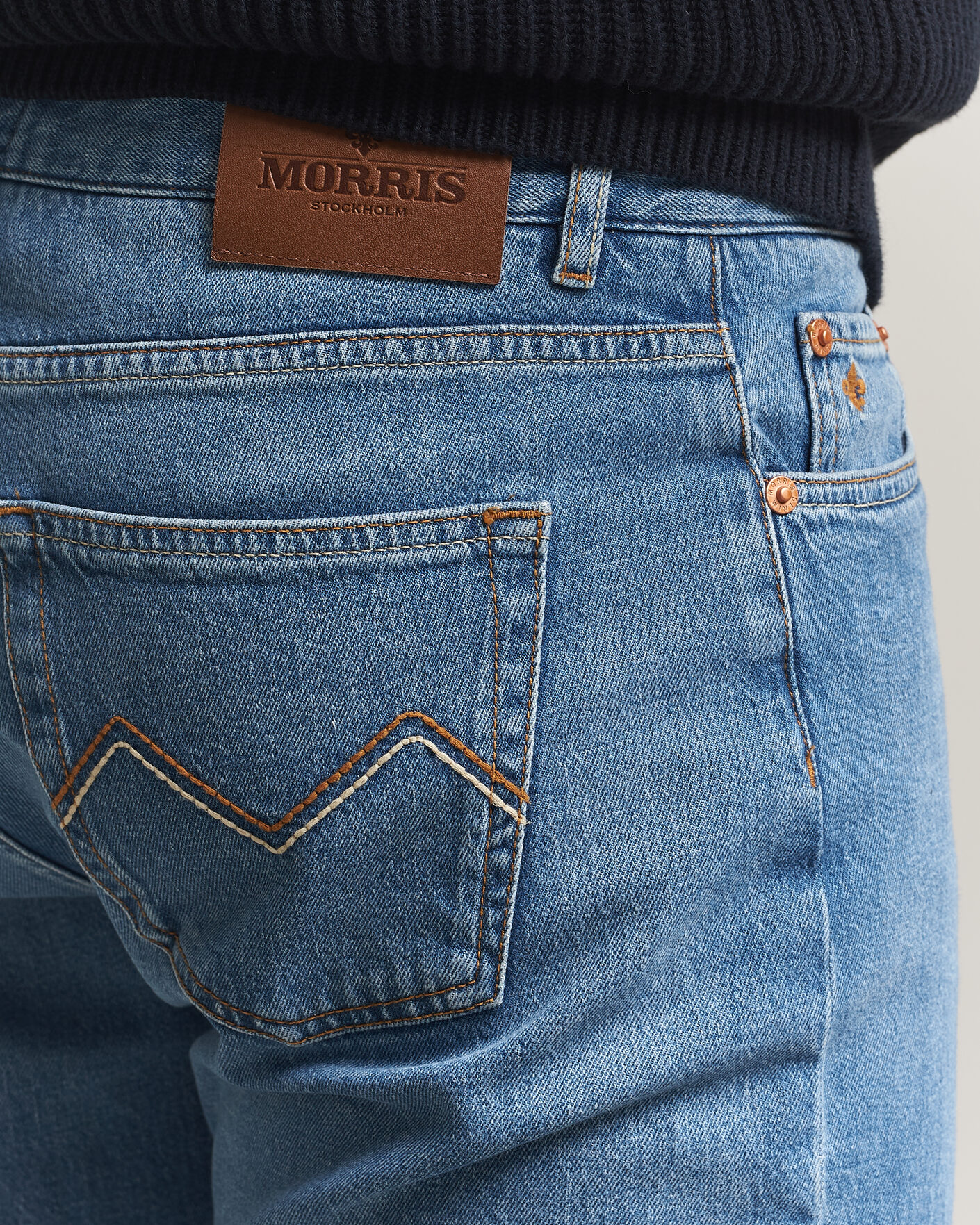 Men | Trousers | Morris | James Jeans Light Blue