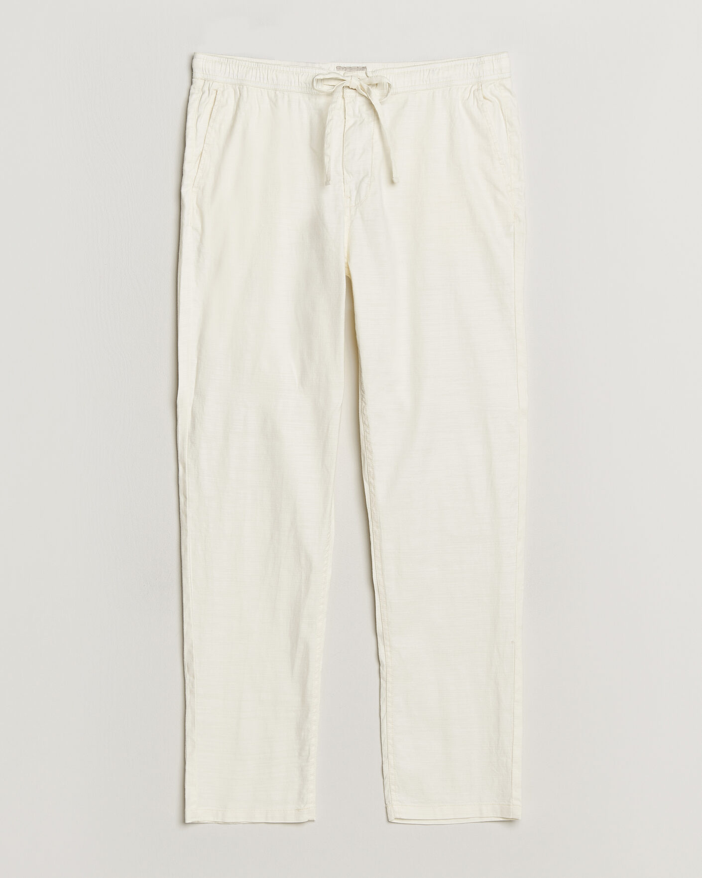 Men | Trousers | Morris | Fenix Linen Trousers Off White