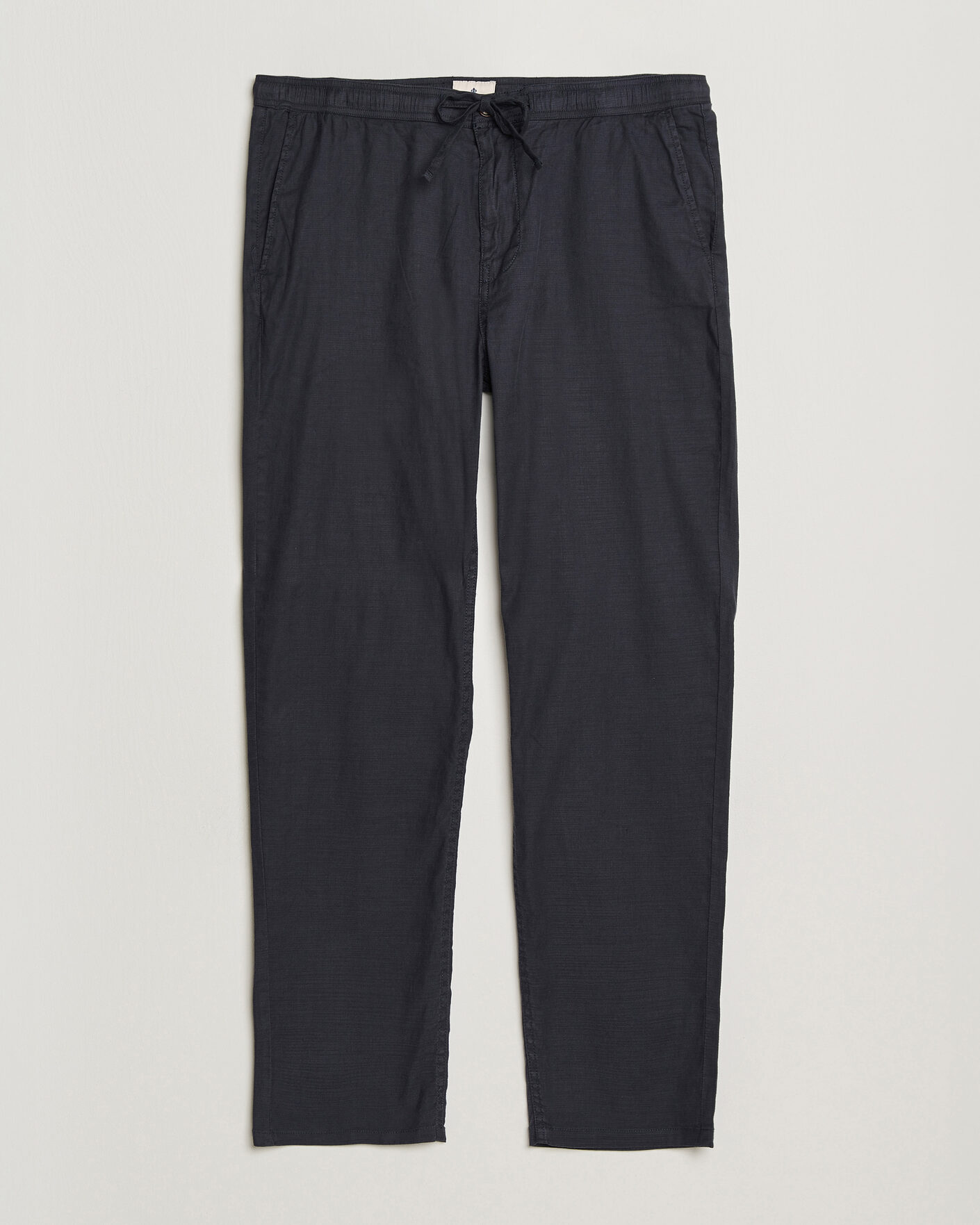 Men | Trousers | Morris | Fenix Linen Trousers Navy