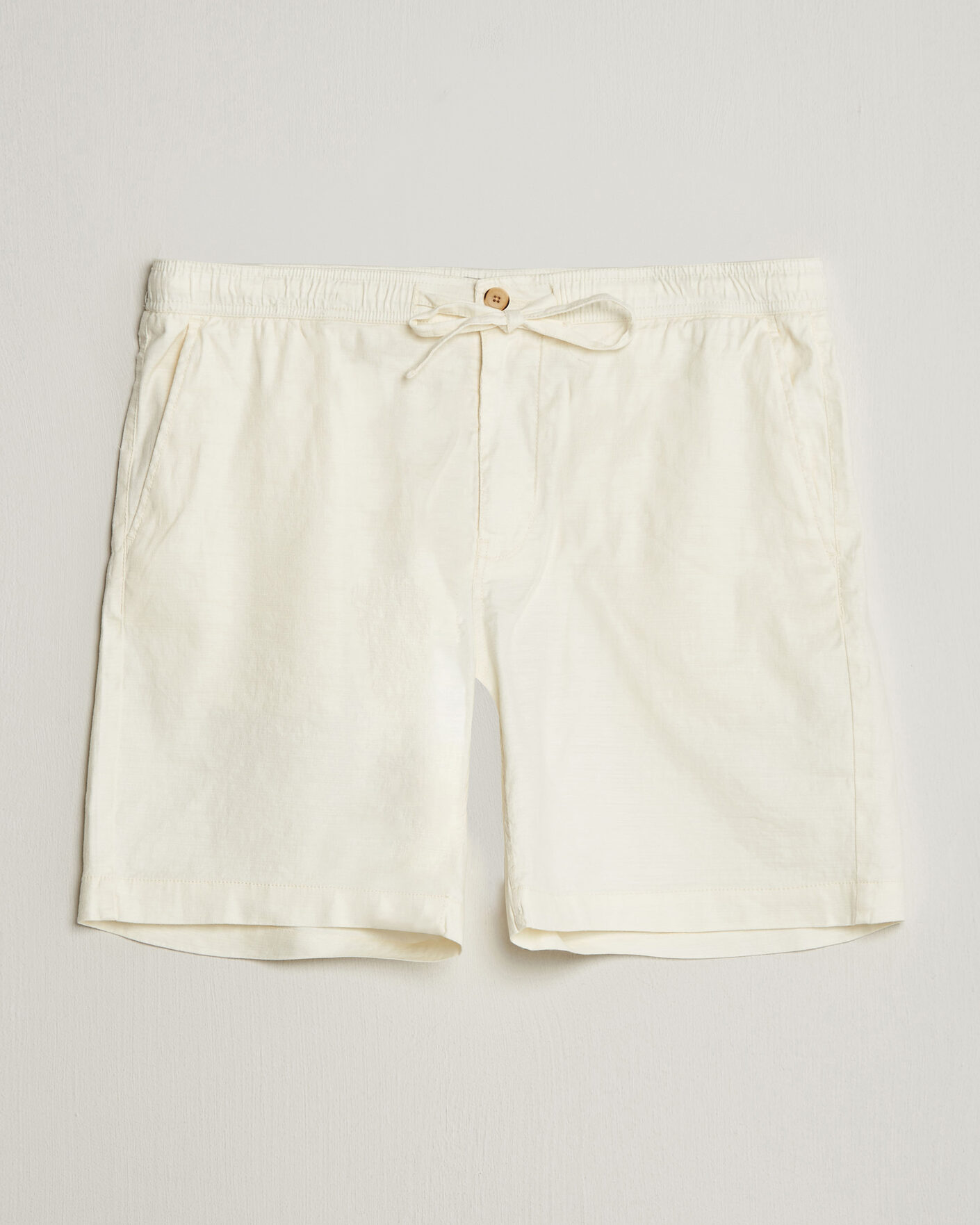 Men | Shorts | Morris | Fenix Linen Shorts Off White