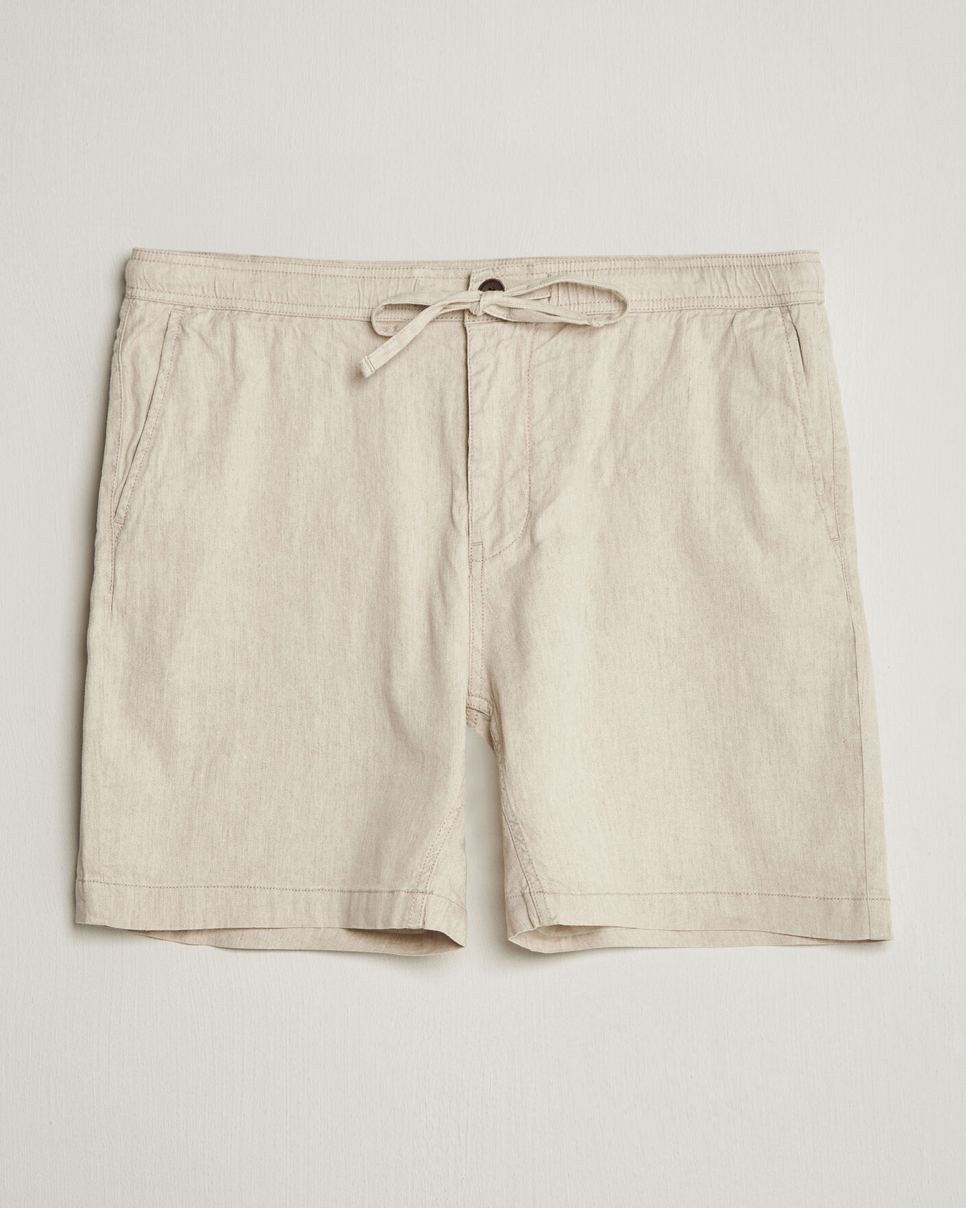Men | Shorts | Morris | Fenix Linen Shorts Khaki