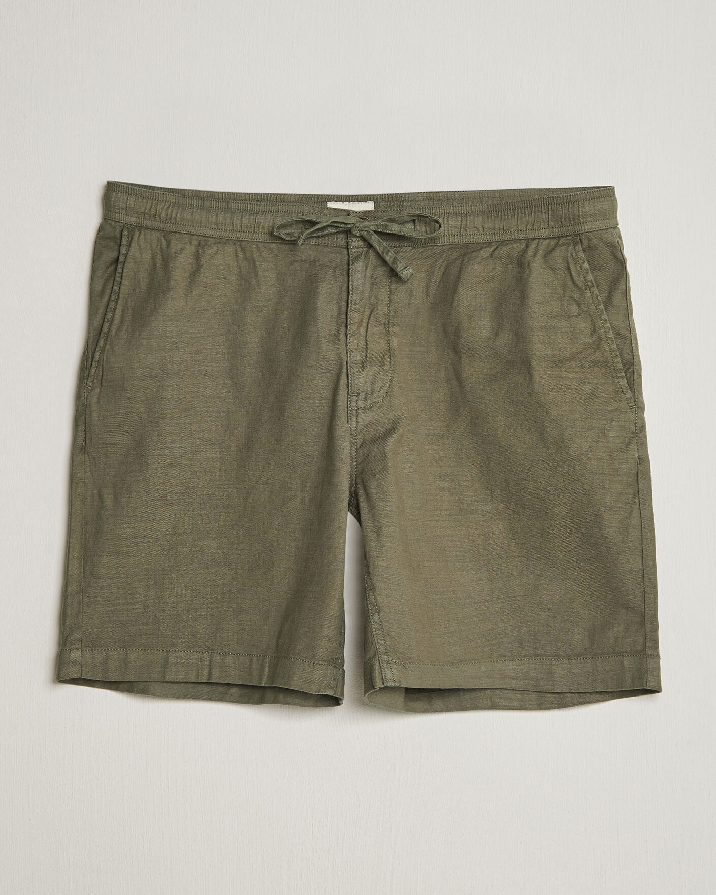 Men | Shorts | Morris | Fenix Linen Shorts Olive