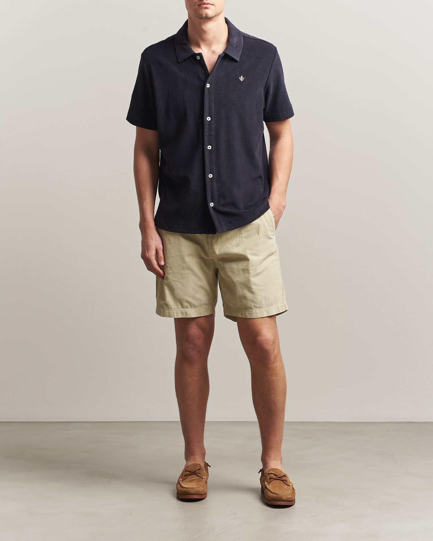 Men | Shorts | Morris | Fenix Summer Cord Shorts Khaki