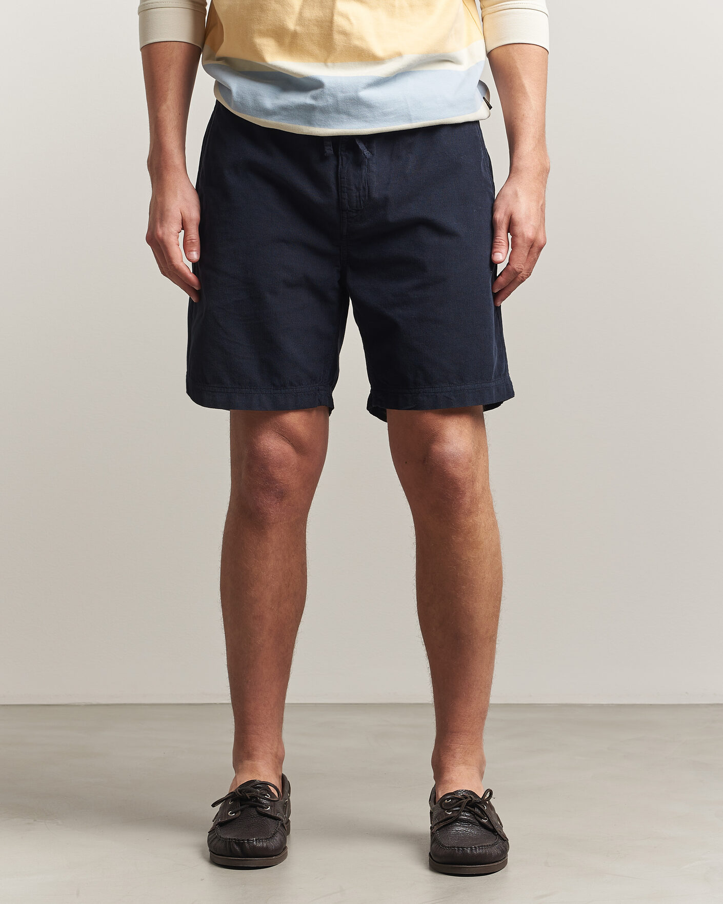 Men | Shorts | Morris | Fenix Summer Cord Shorts Dark Blue