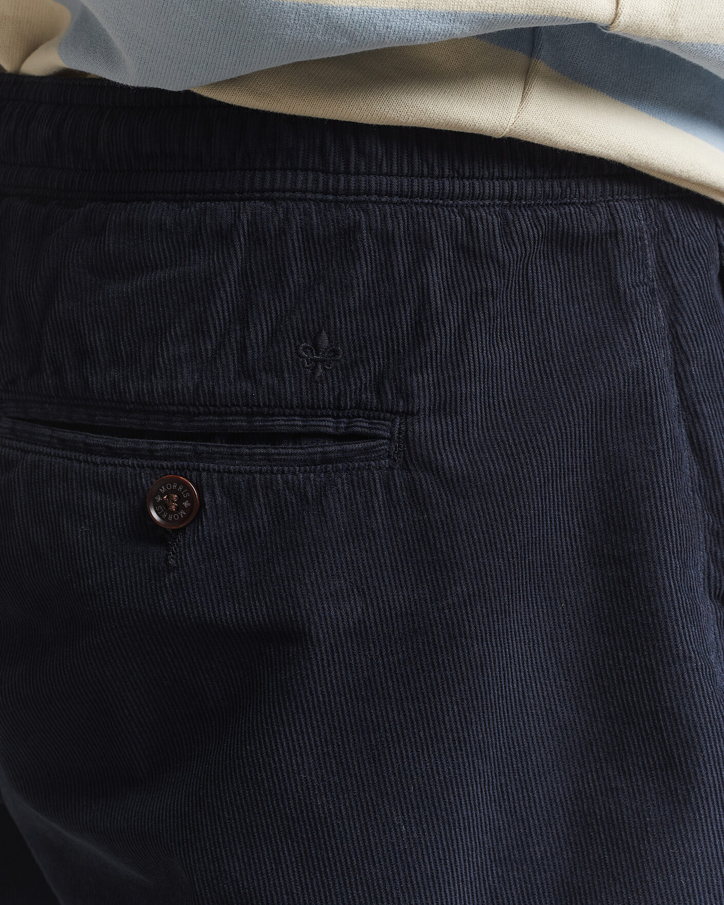 Men | Shorts | Morris | Fenix Summer Cord Shorts Dark Blue